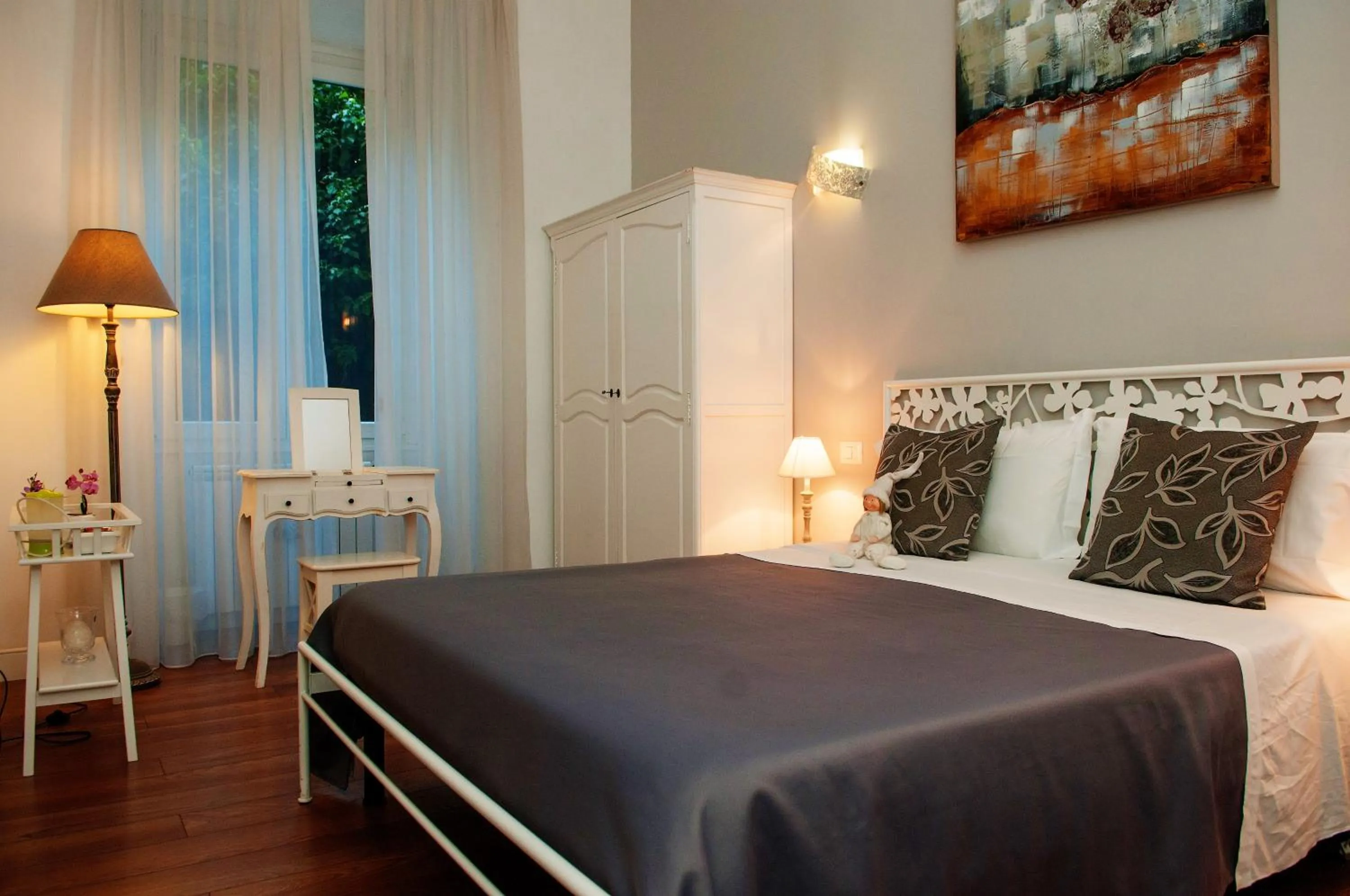 Coffee/tea facilities, Bed in Tre R Colosseo