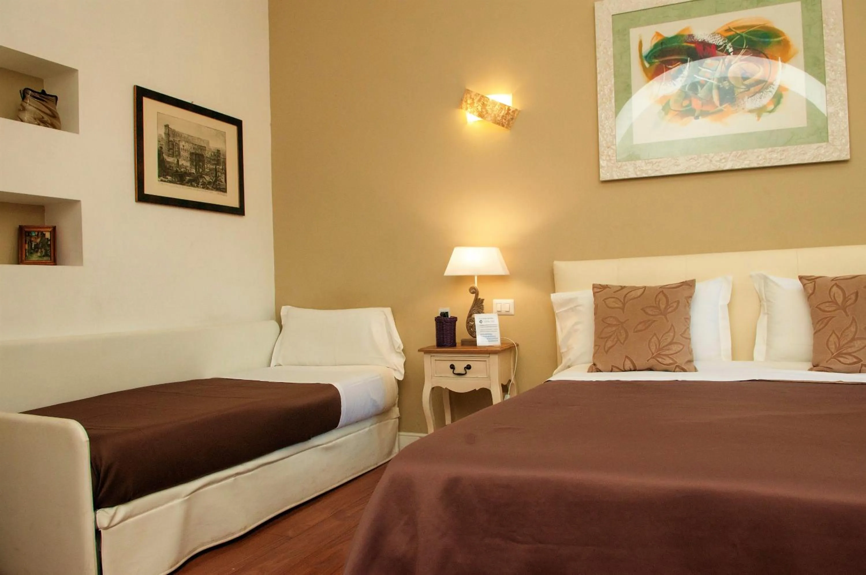 Bed in Tre R Colosseo