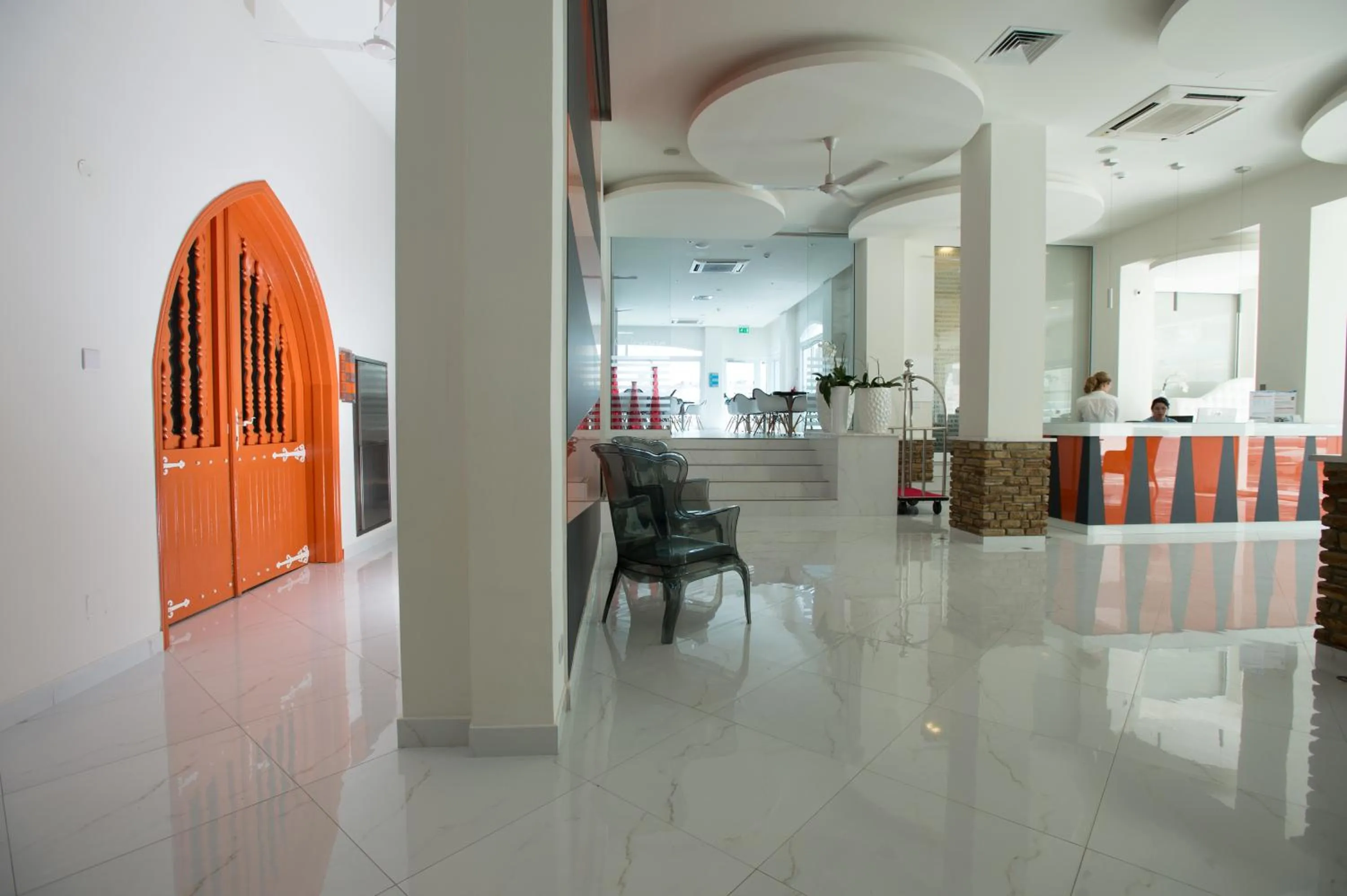 Lobby or reception in TSANotel