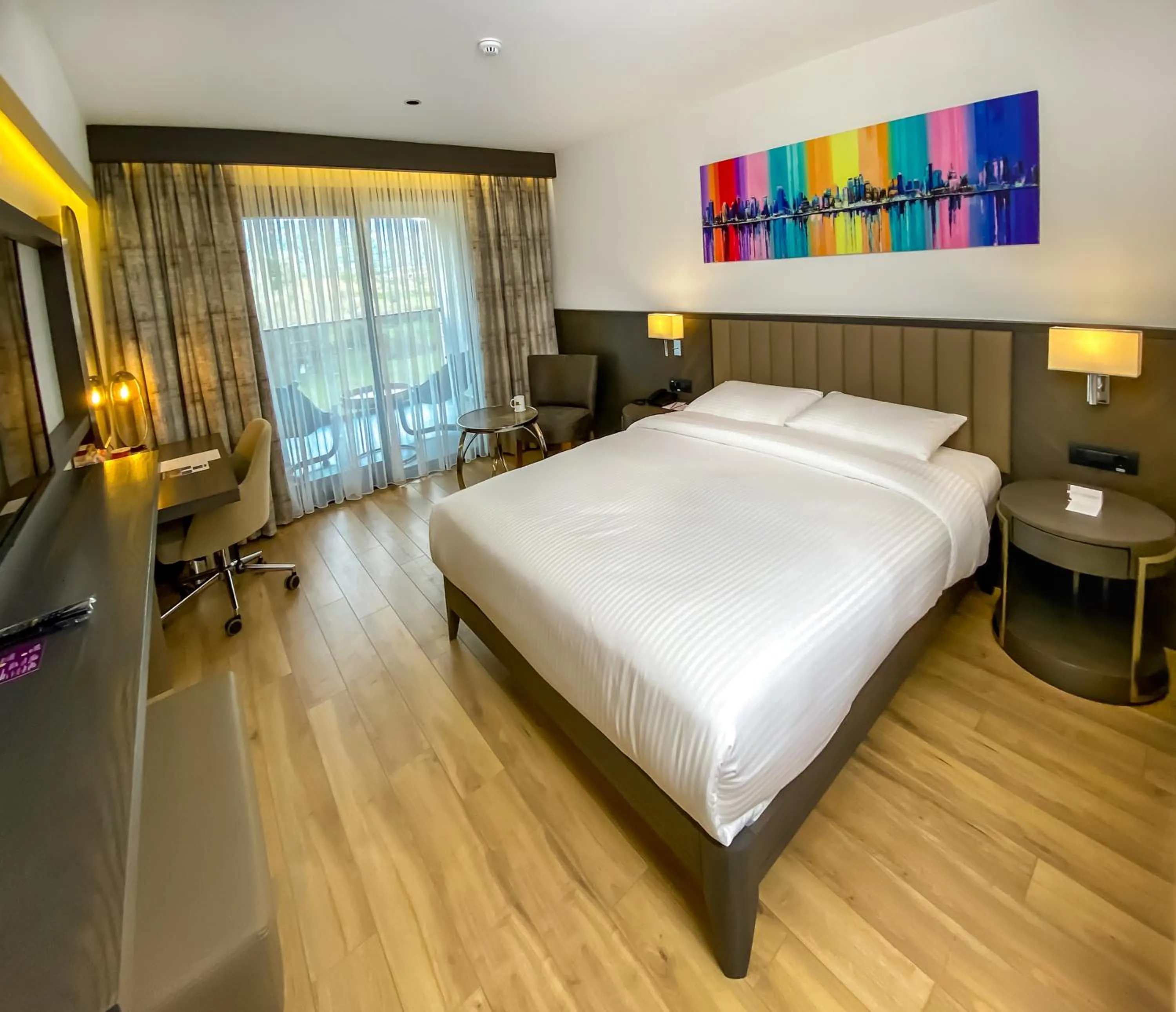 Bed in Anemon Kent Aydın Otel