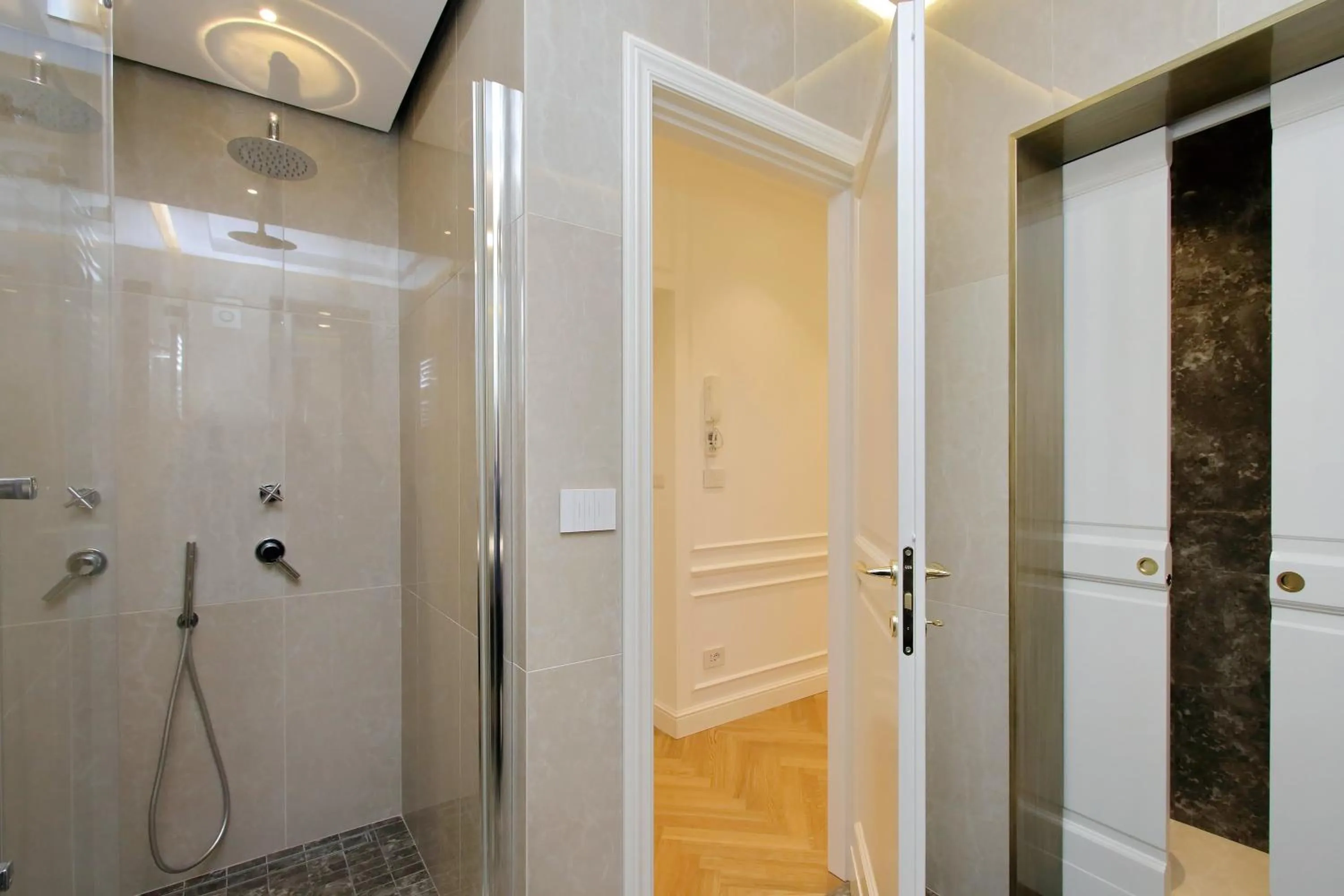 Bathroom in Domna Luxury Suites