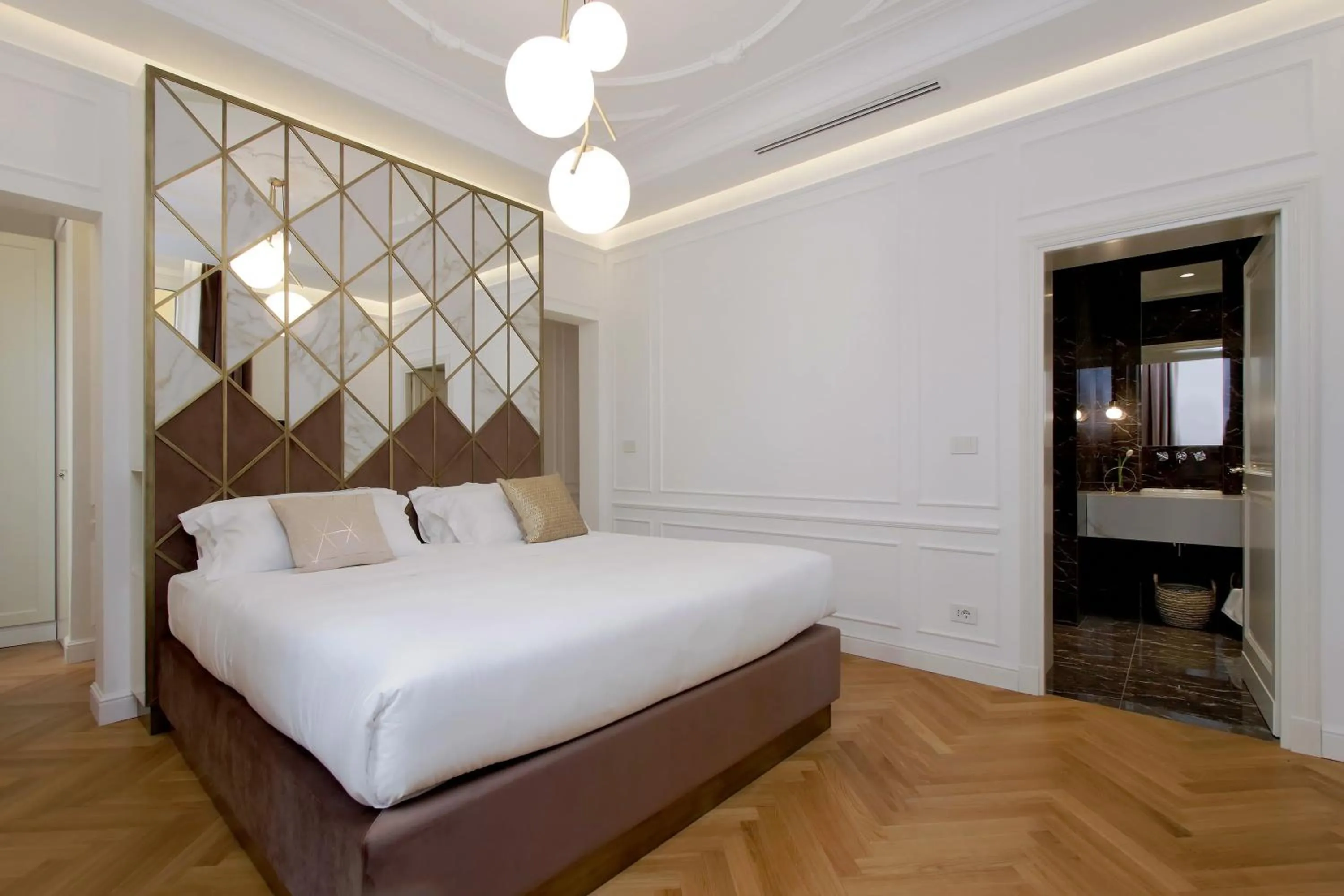 Bedroom, Bed in Domna Luxury Suites