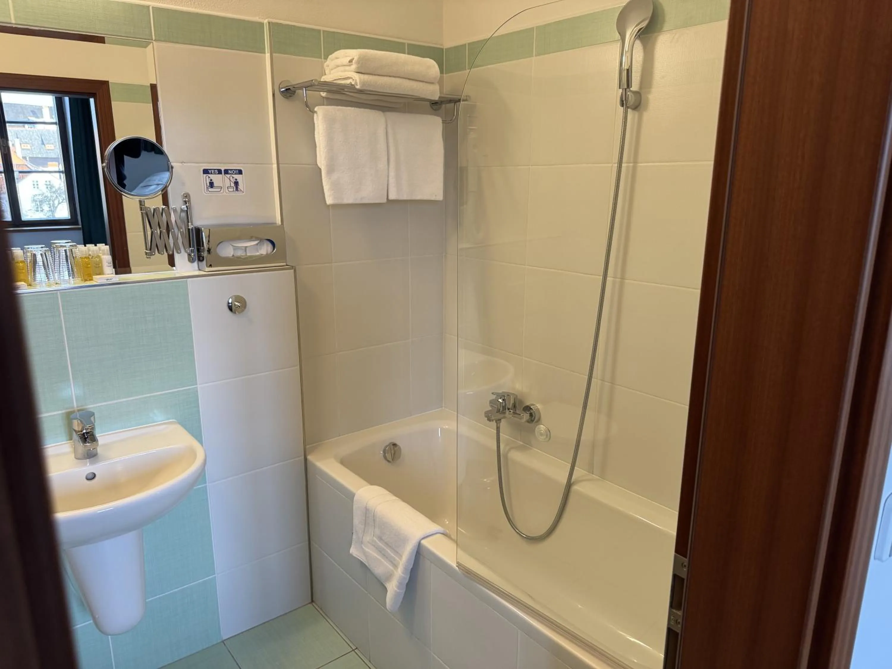 Bathroom in Hotel Mlýn