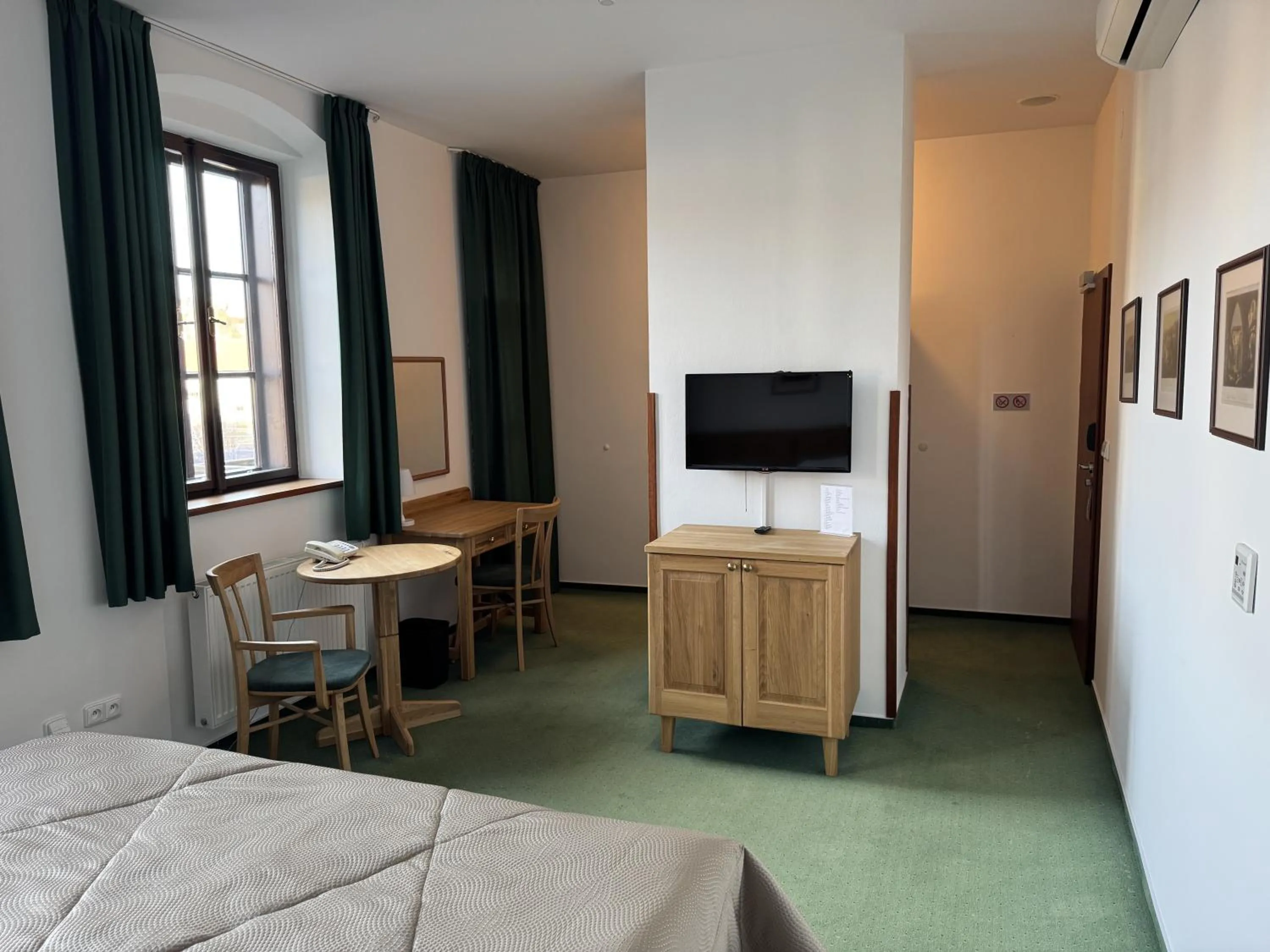 Seating area in Hotel Mlýn