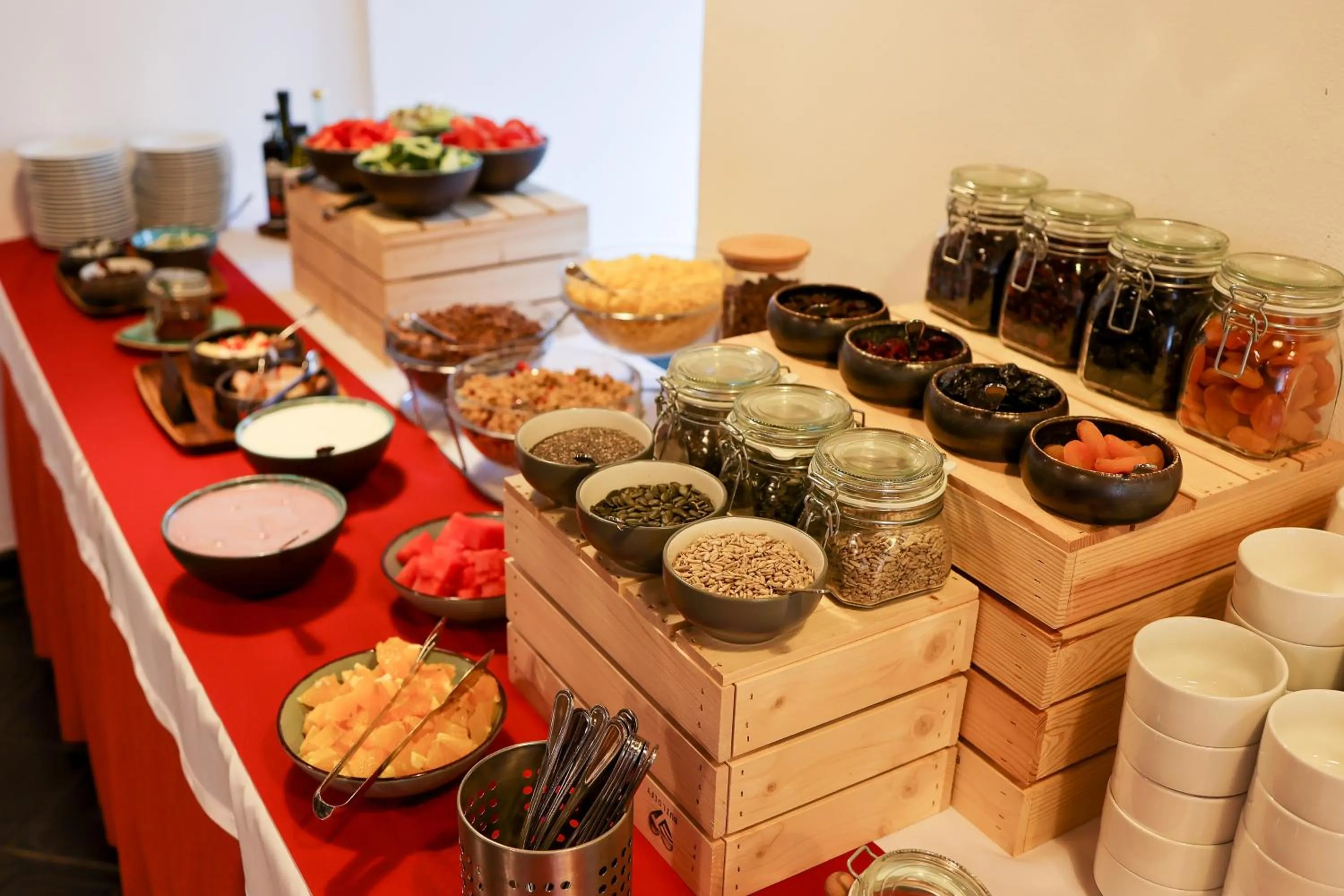 Breakfast in Hotel Mlýn