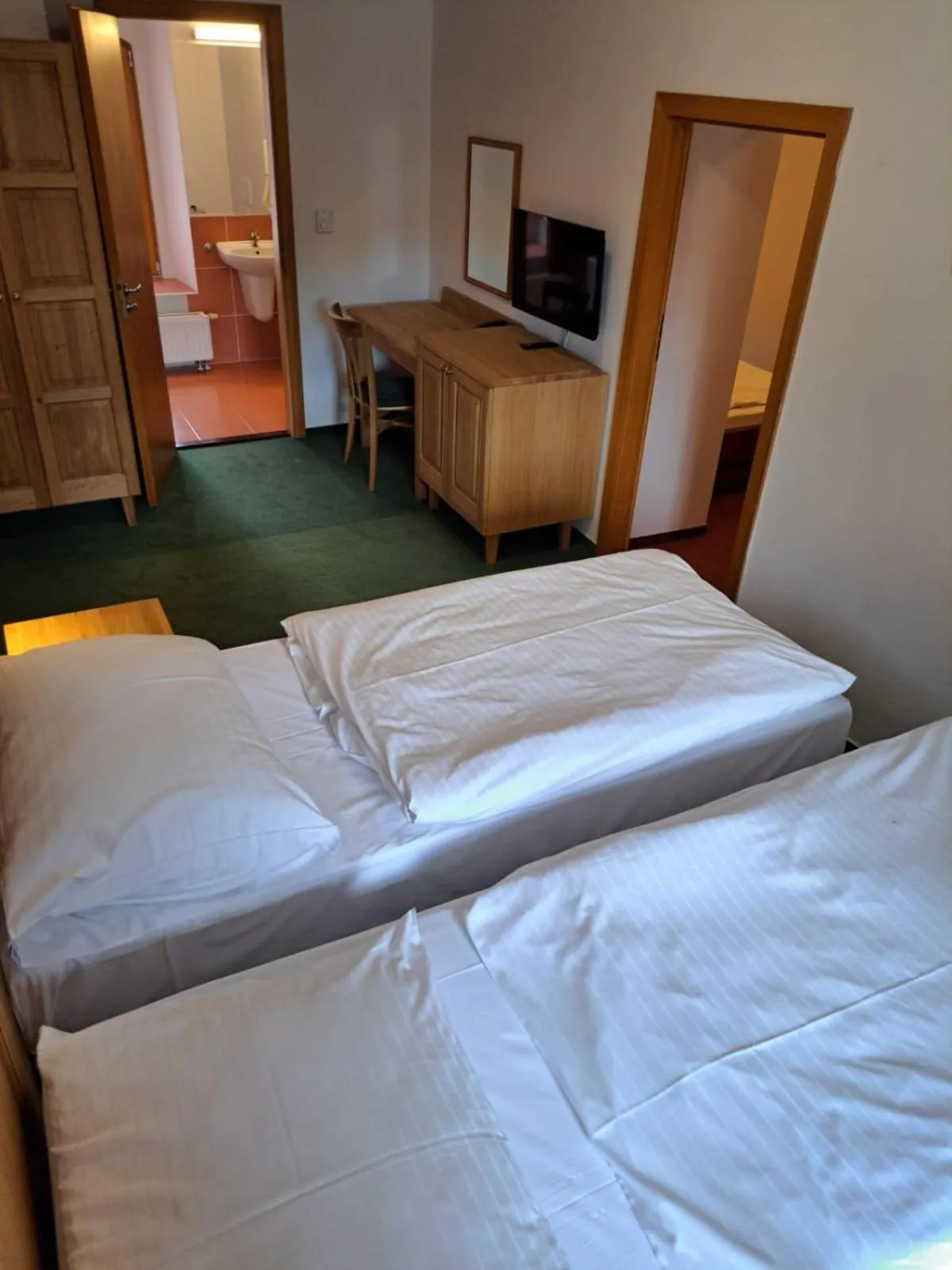 Bed in Hotel Mlýn