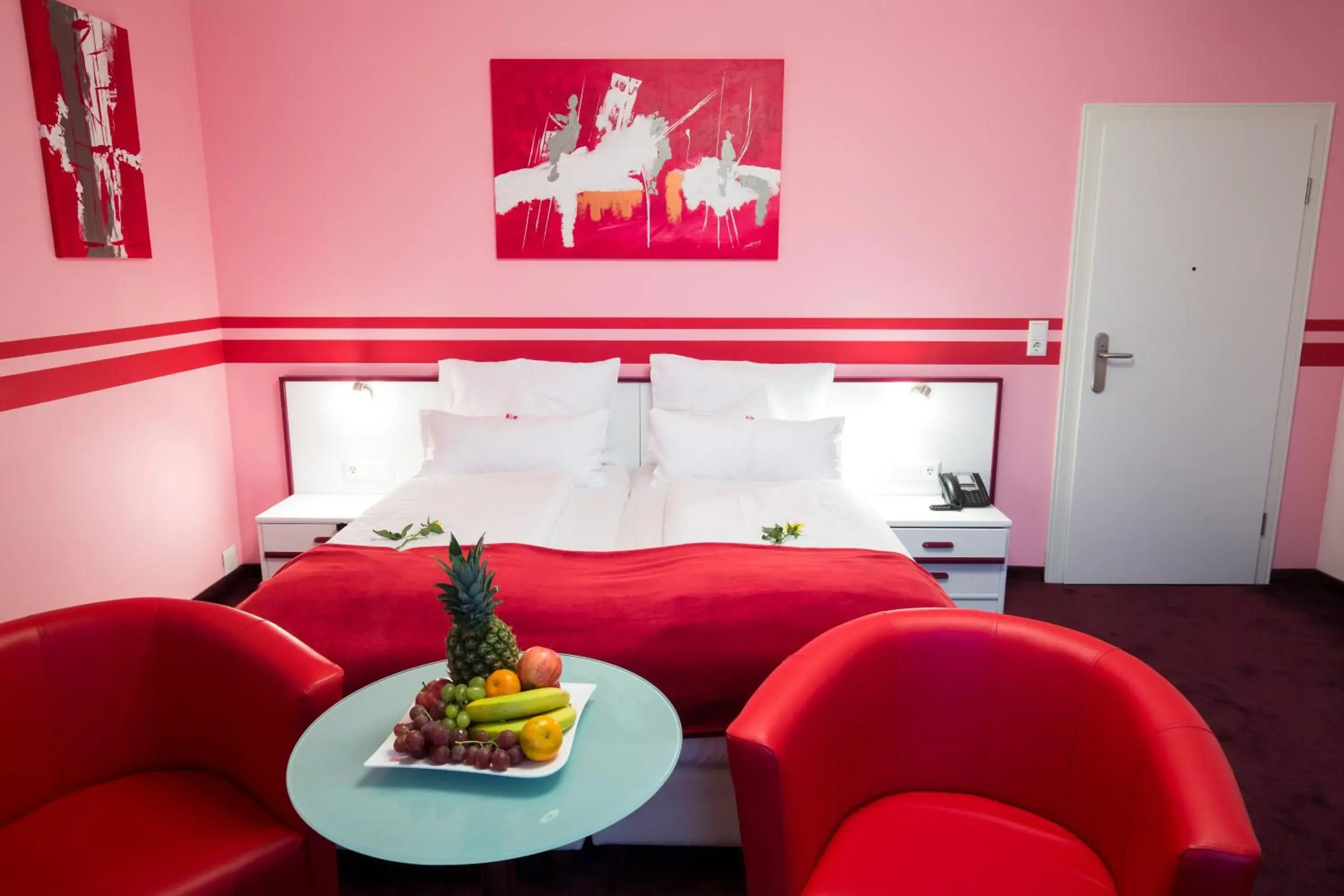 Deluxe Double Room with Balcony in Hotel Residenz Hössinger Deluxe Double Room with Balcony in Hotel Residenz Hössinger