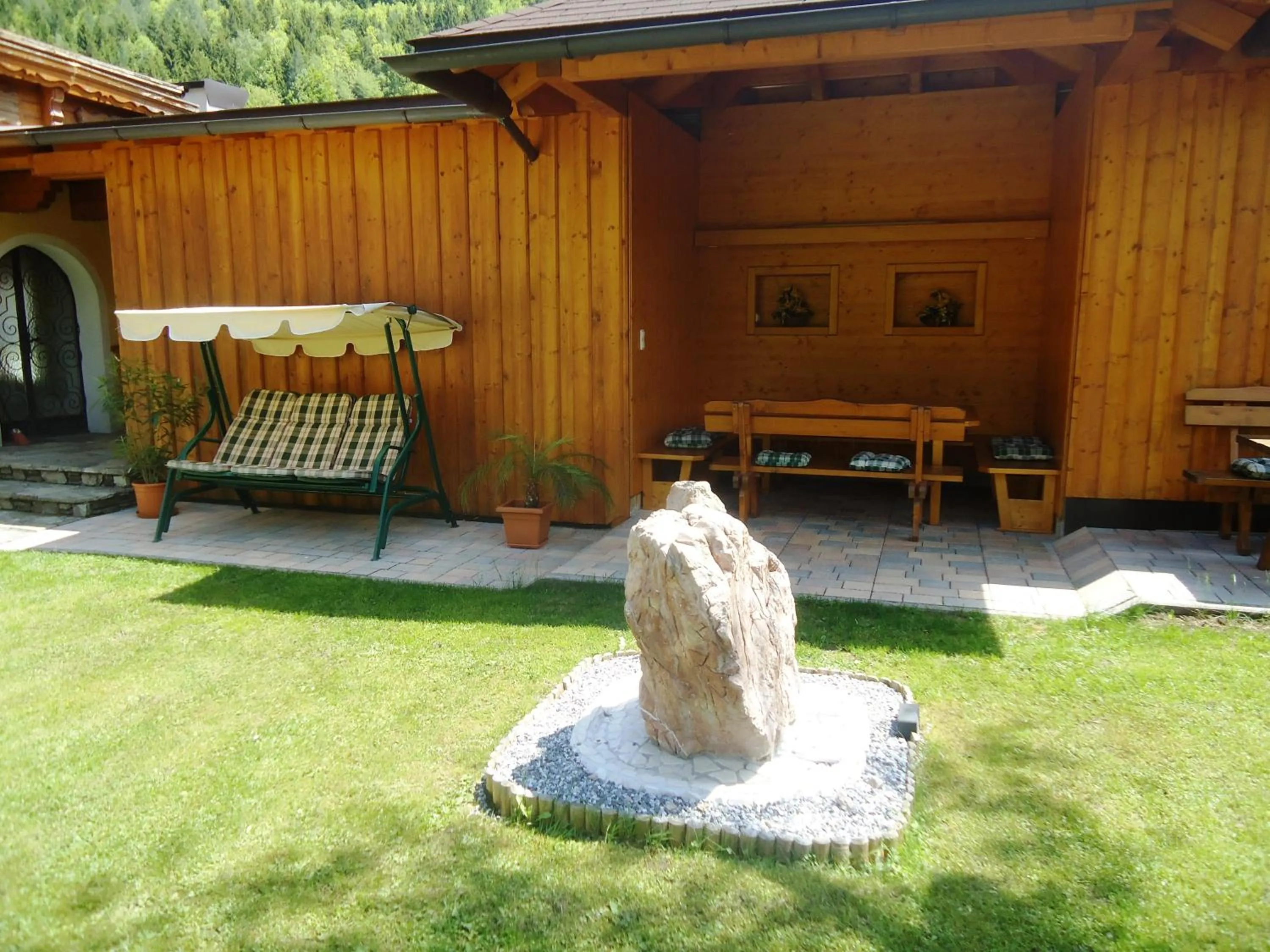 Garden in Pension Wald