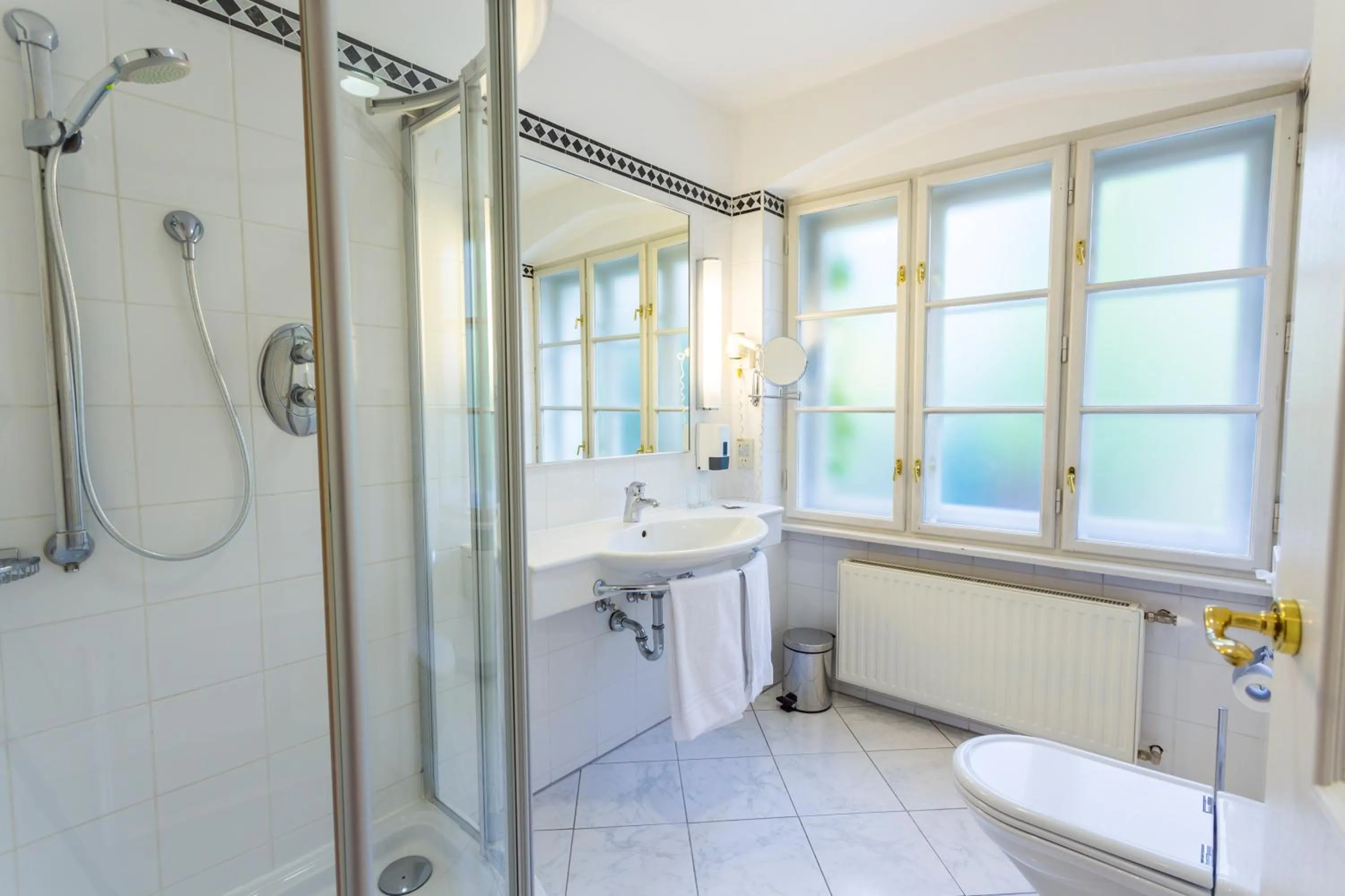 Bathroom in Hotel Gösser Bräu