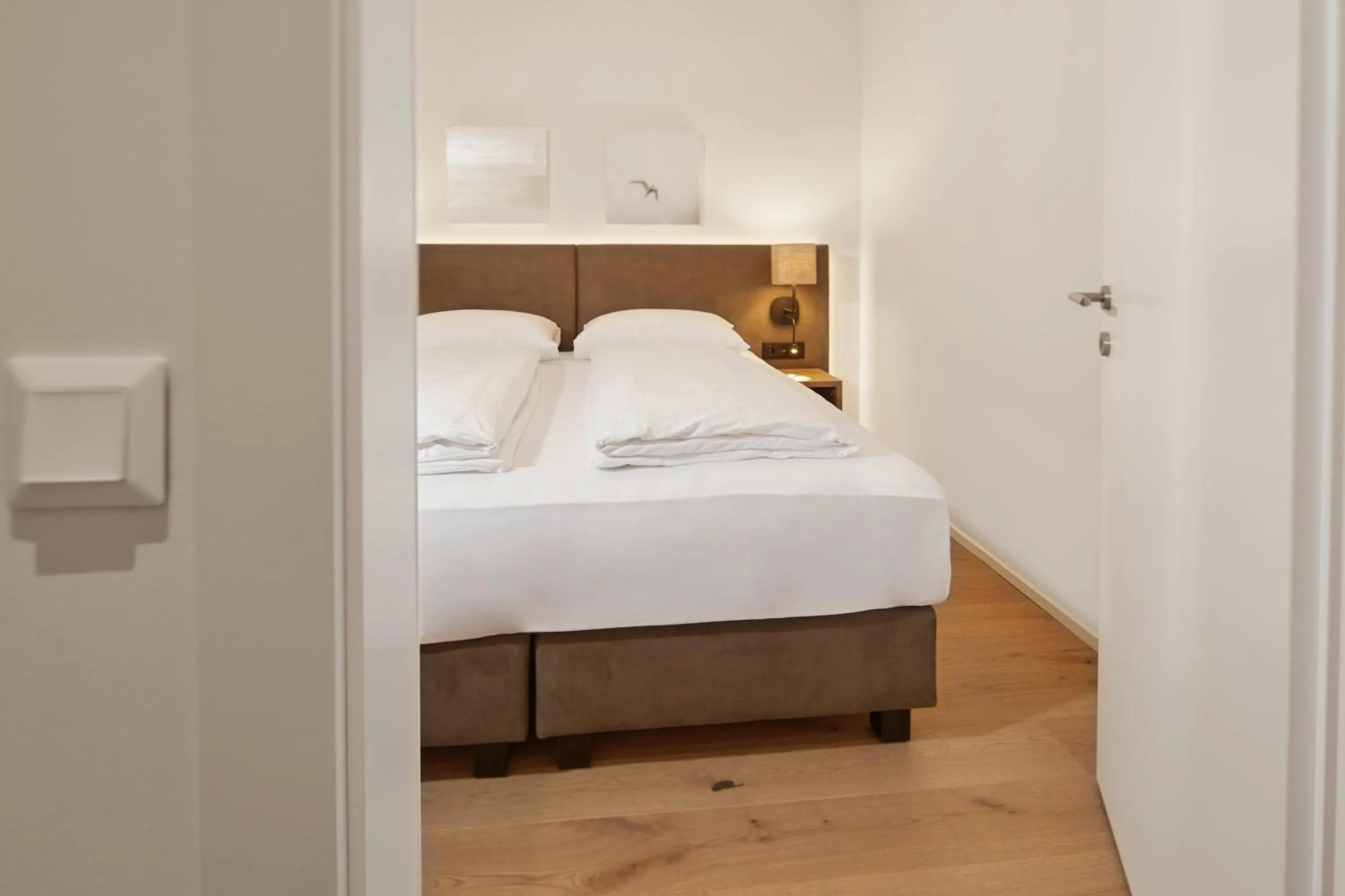 Bedroom, Bed in Hotel Gösser Bräu