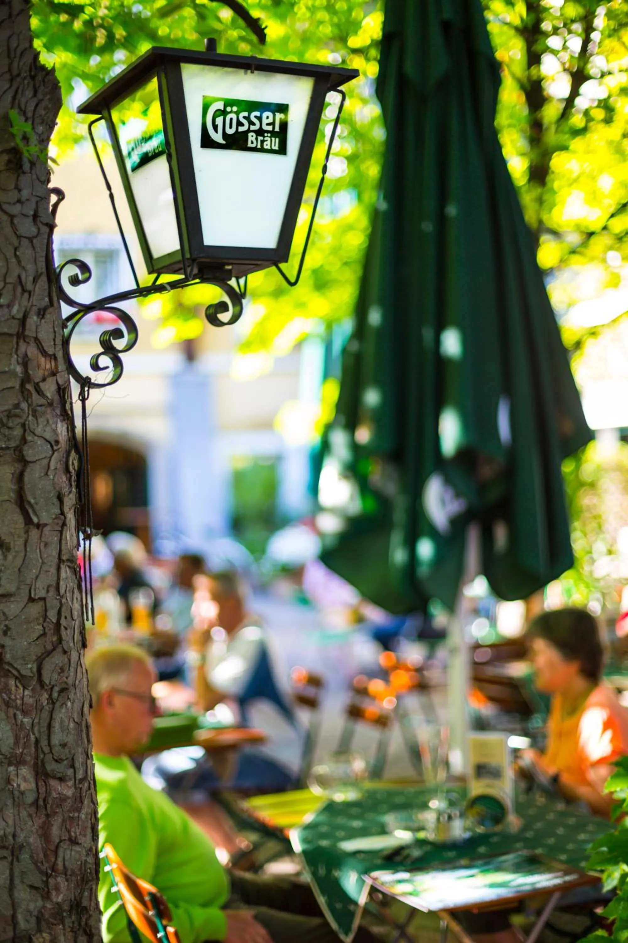 Garden in Hotel Gösser Bräu