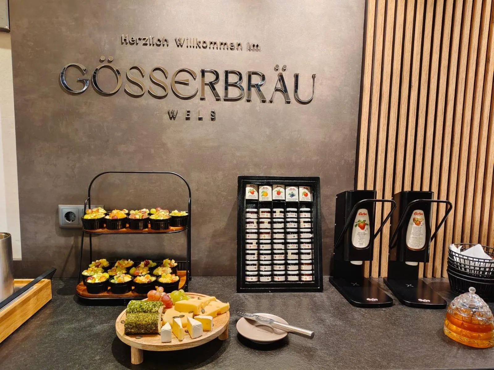 Breakfast in Hotel Gösser Bräu