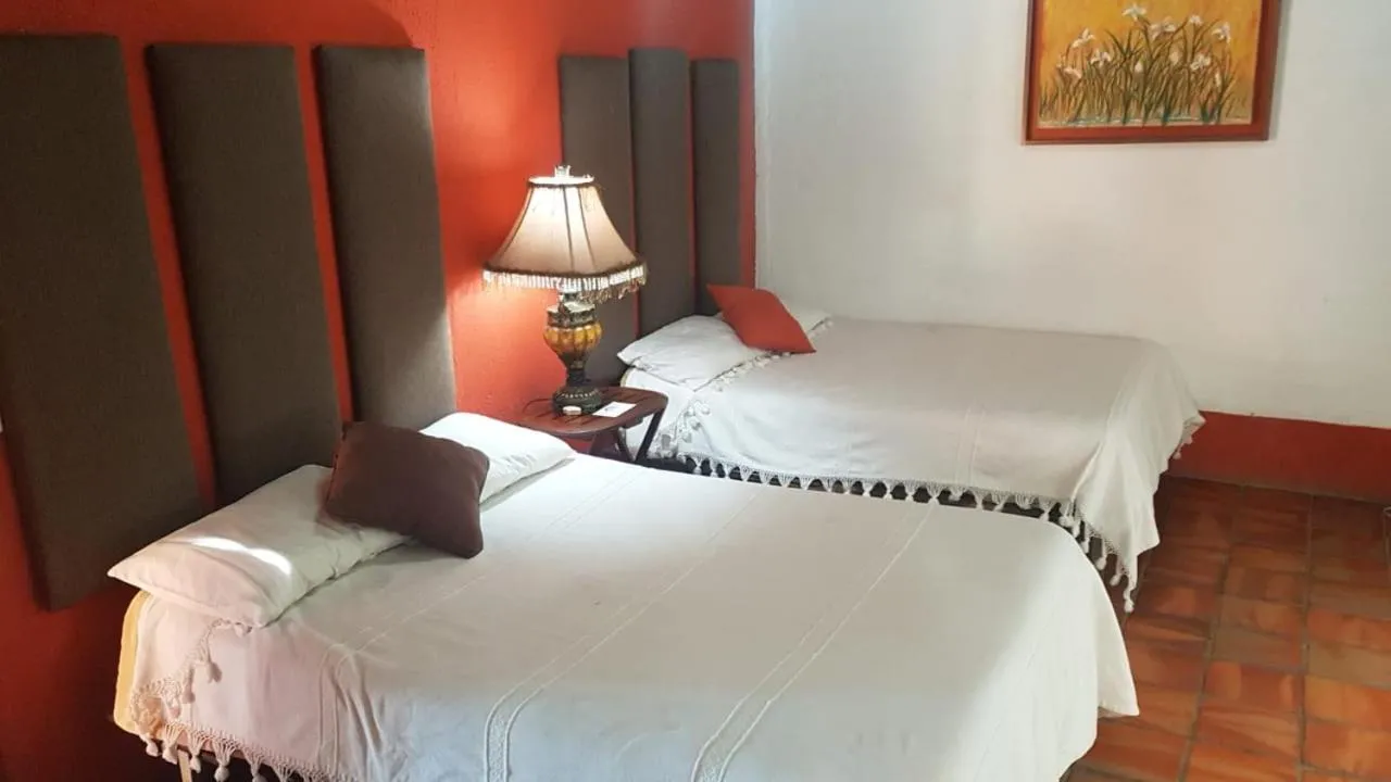 Bed in Hotel Villa Cantabria
