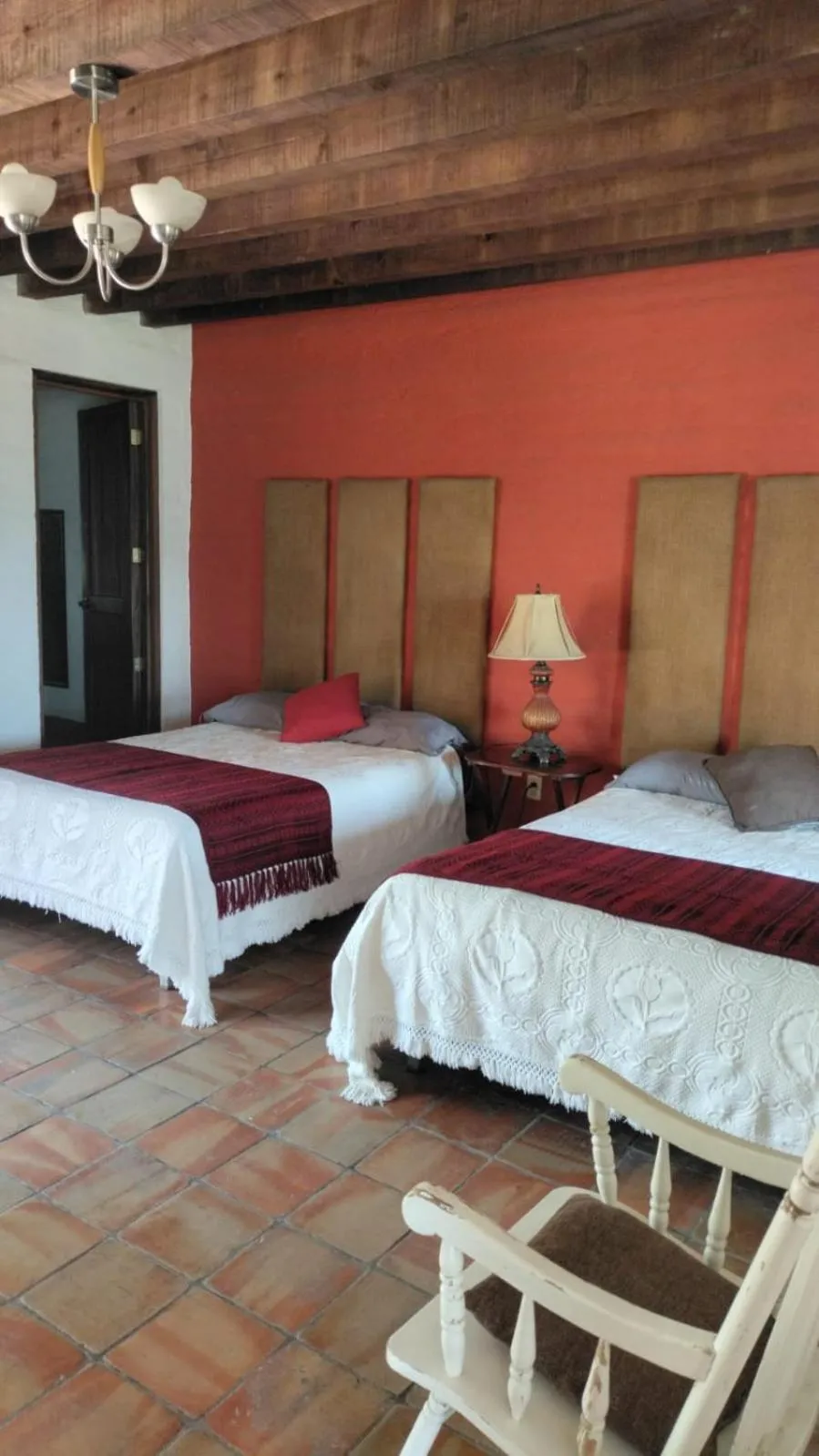 Bed in Hotel Villa Cantabria