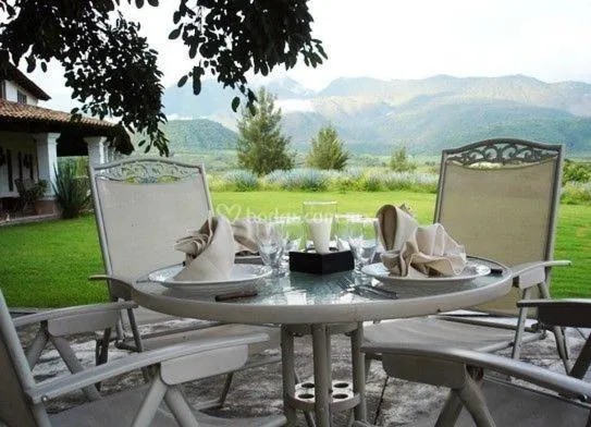 Patio in Hotel Villa Cantabria