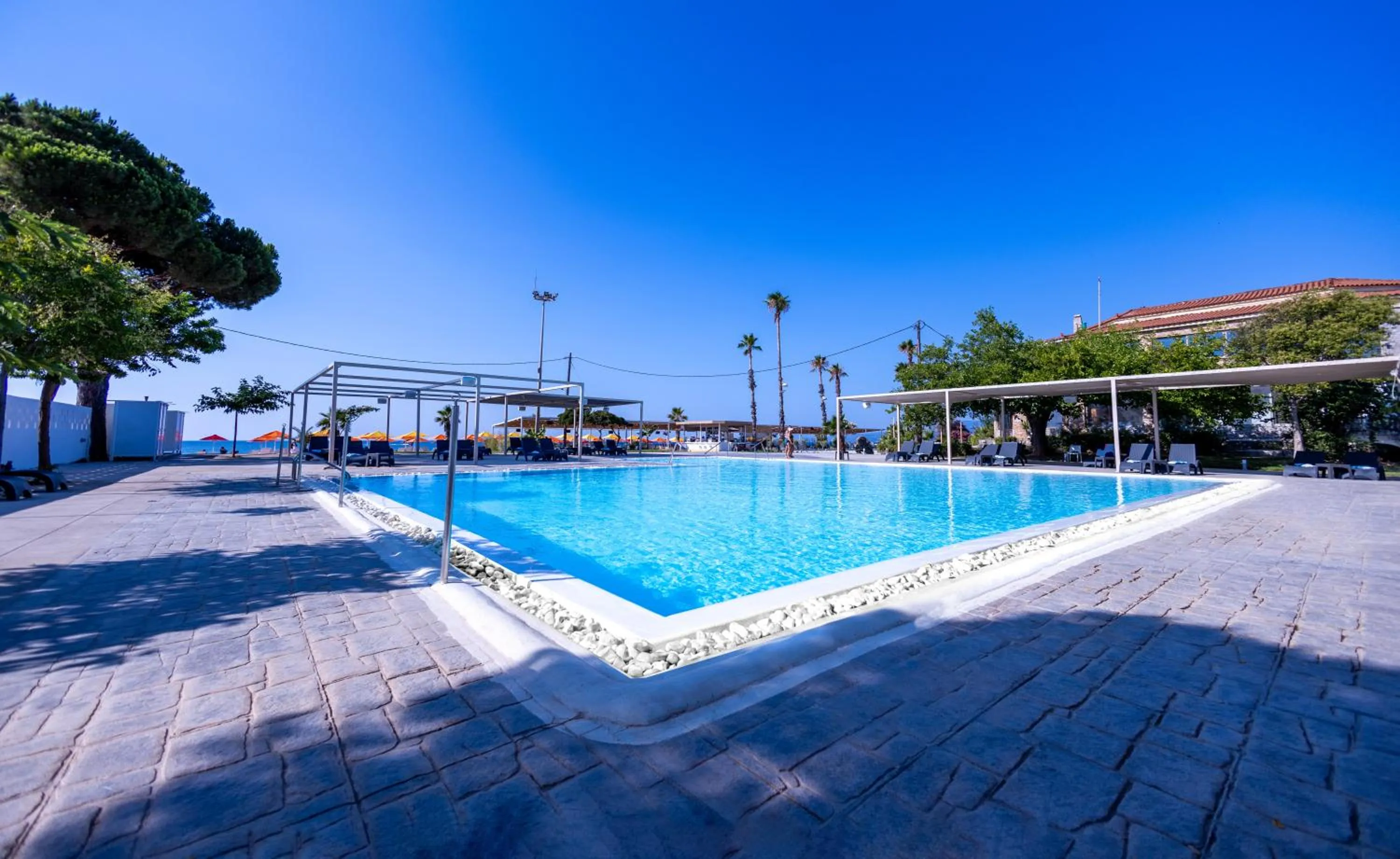 Swimming pool in Buka Sandy Beach