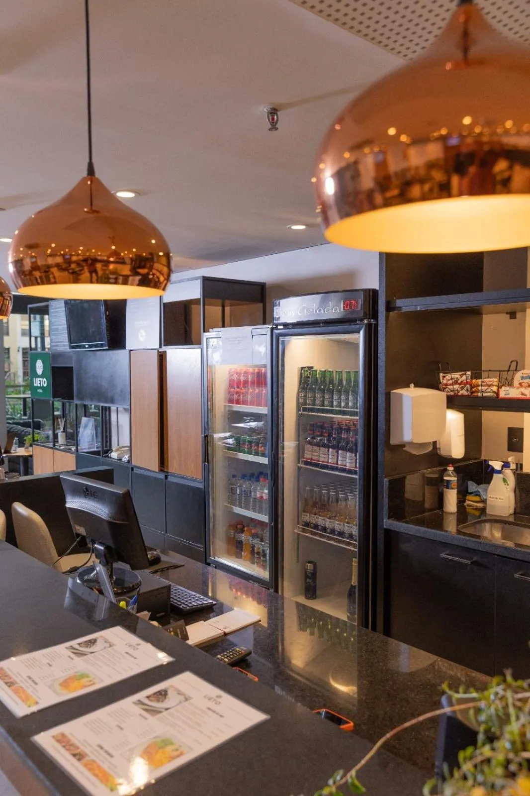 Lobby or reception in Hotel Lieto