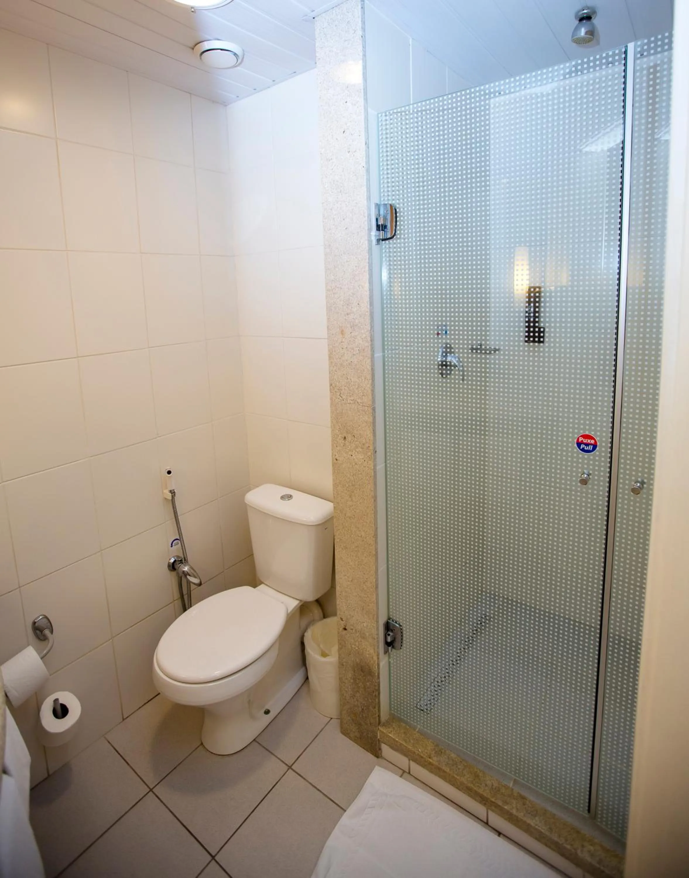 Bathroom in ibis Poços de Caldas