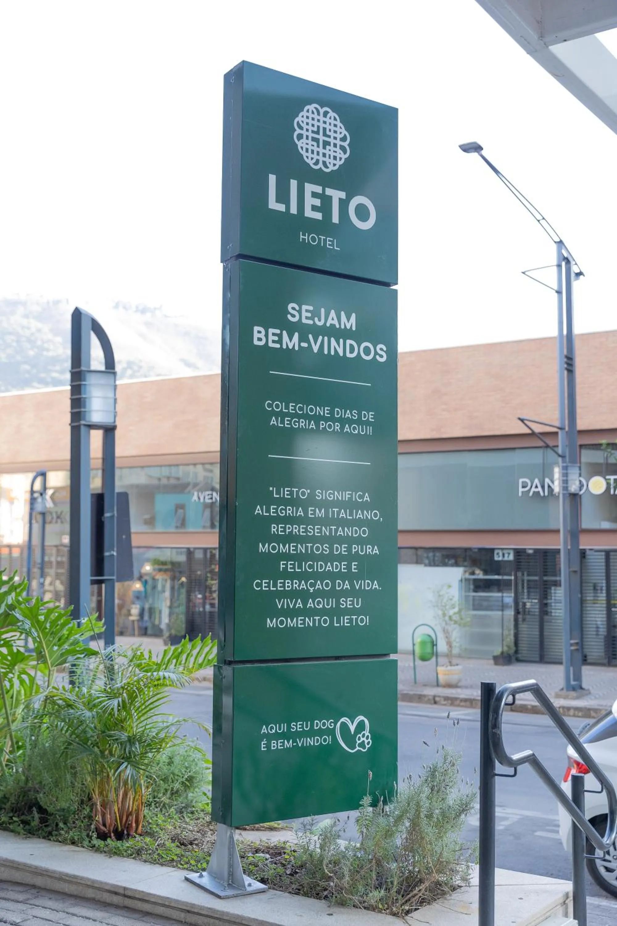 Facade/entrance in Hotel Lieto