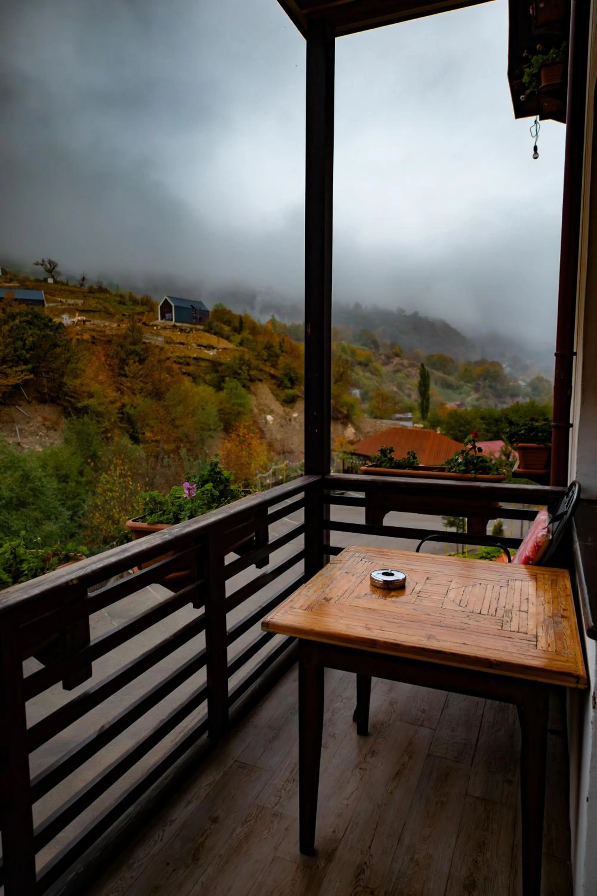 Patio in Quba Vadi Chalet Hotel