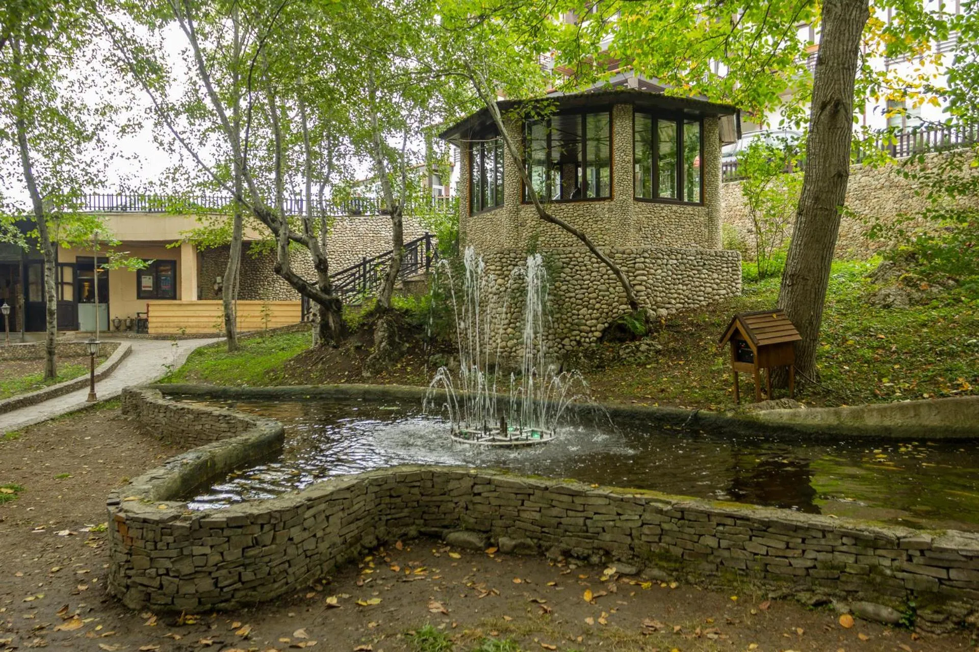 Garden in Quba Vadi Chalet Hotel