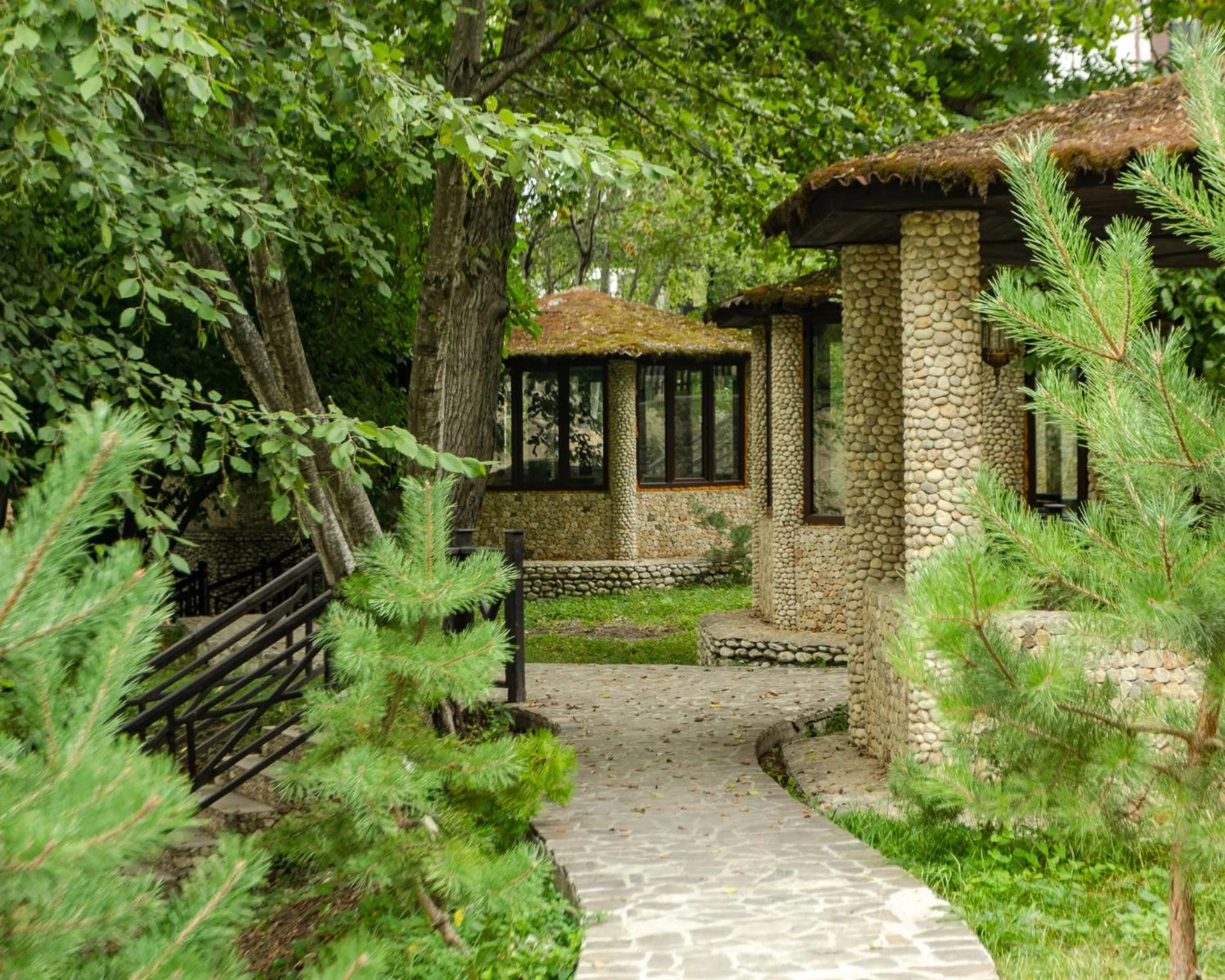 Garden in Quba Vadi Chalet Hotel
