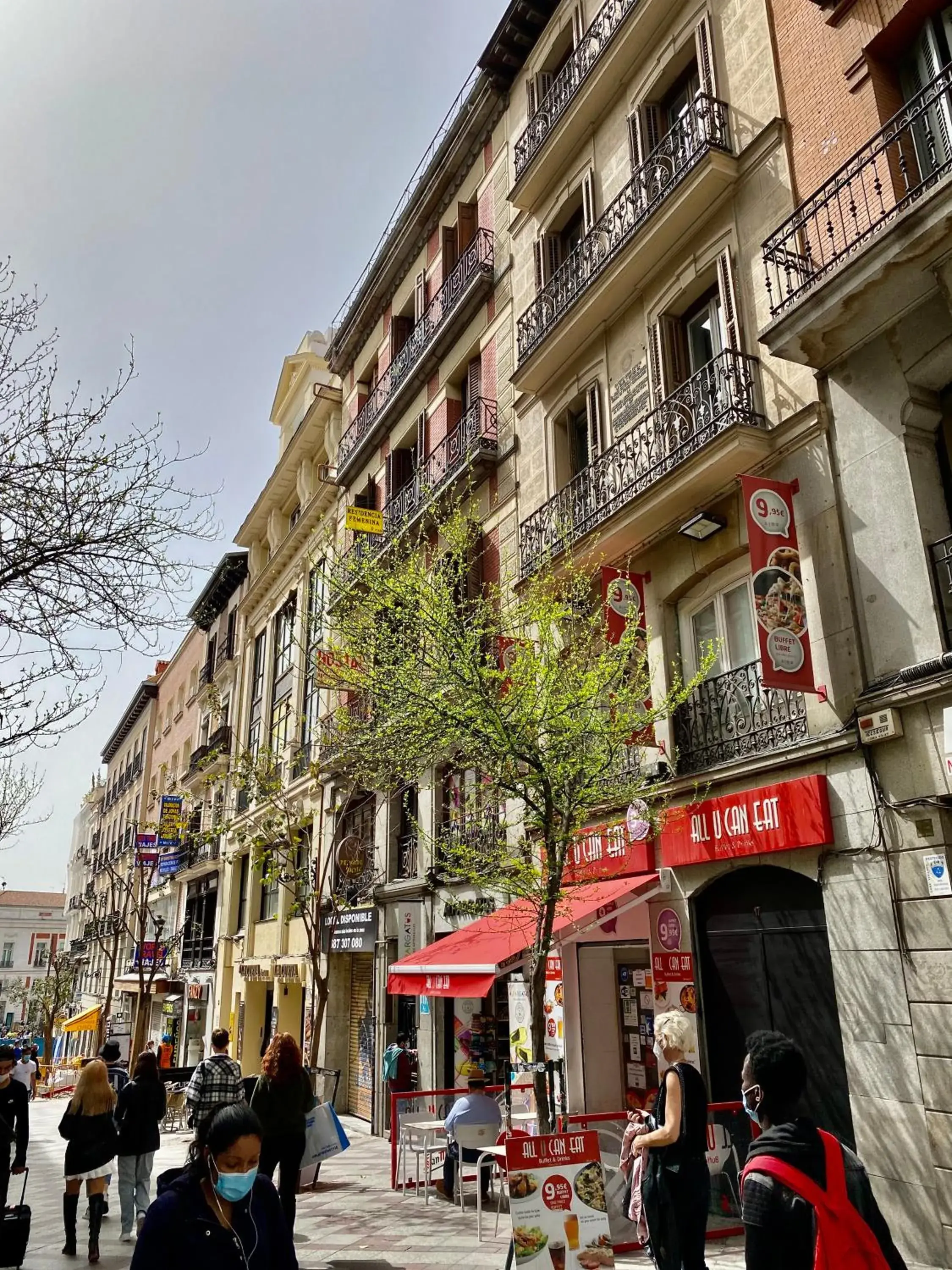 Facade/entrance in Montera Center Madrid Facade/entrance in Montera Center Madrid