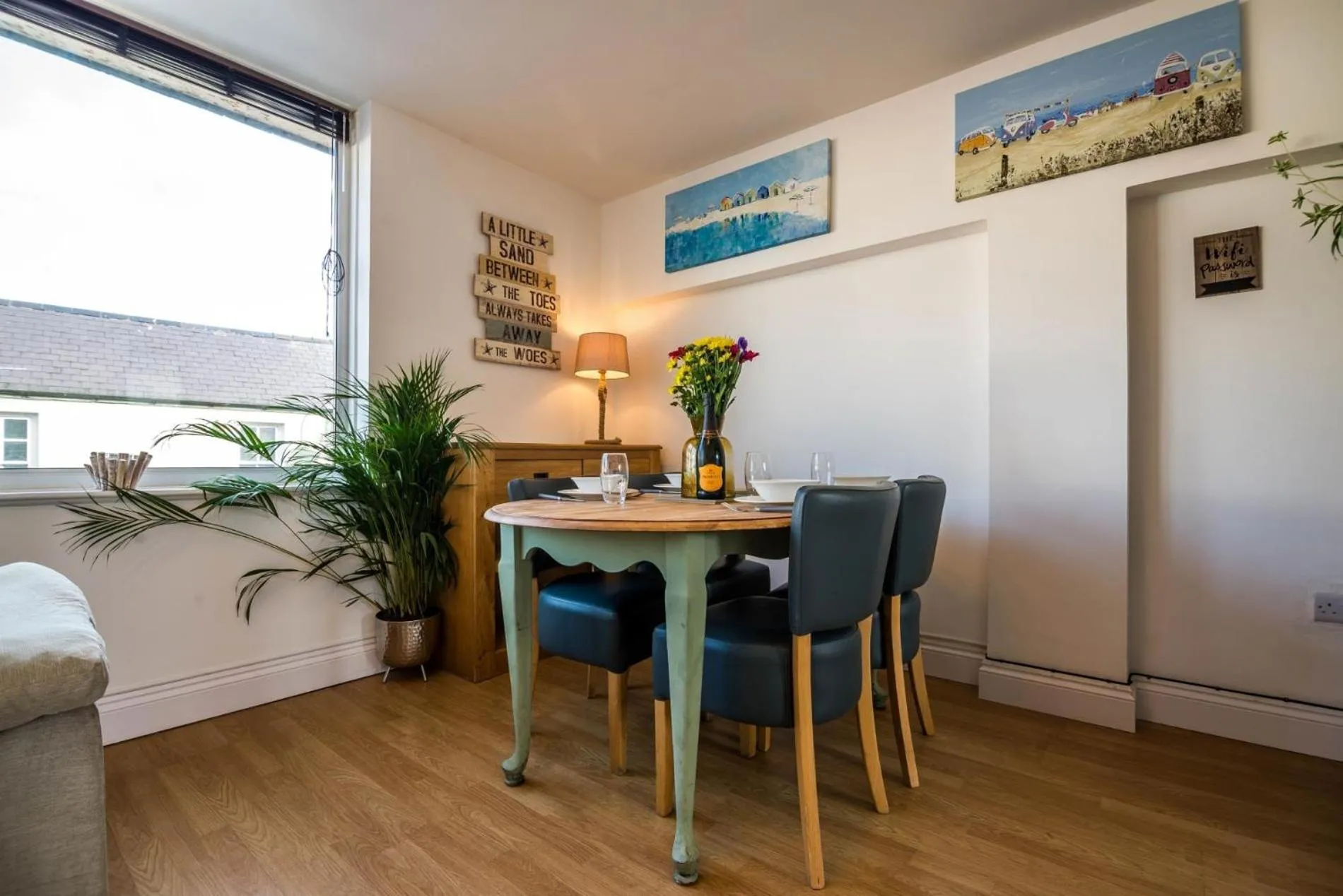 Floor plan in Coppet Cove - 2 Bedroom Apartment - Saundersfoot