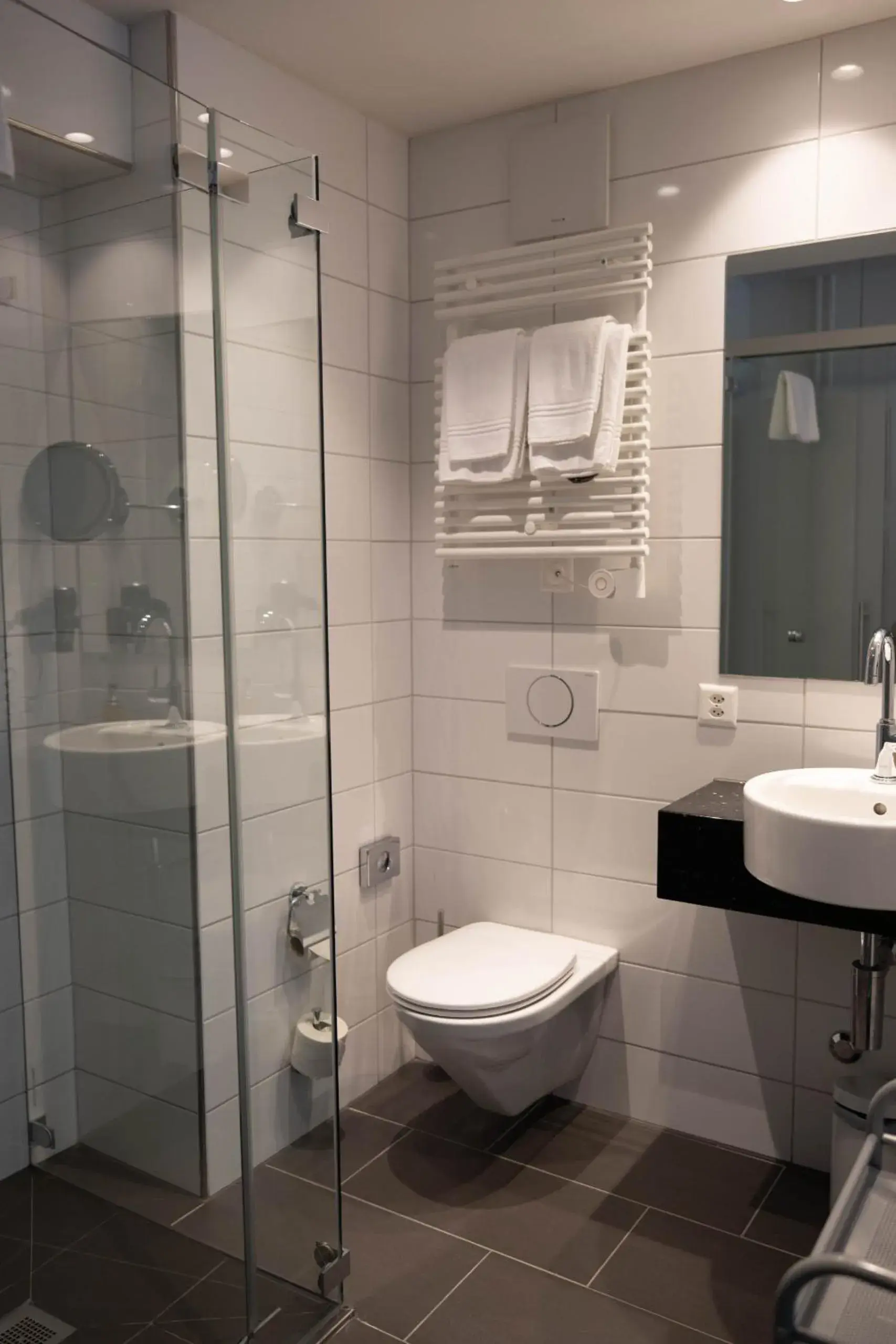 Double Room in Hotel Restaurant Bellevue au Lac Double Room in Hotel Restaurant Bellevue au Lac