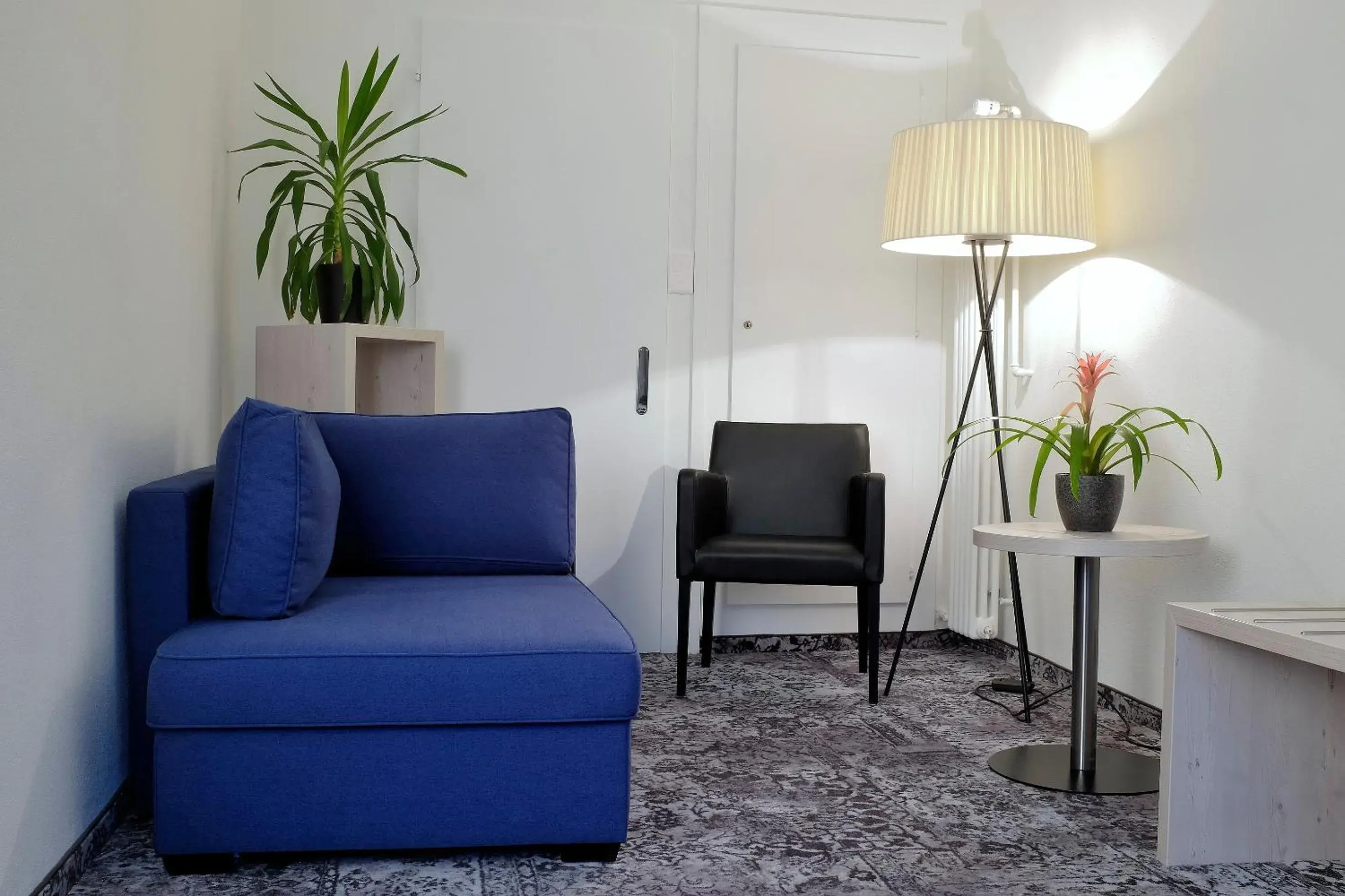 Living room in Hotel Restaurant Bellevue au Lac Living room in Hotel Restaurant Bellevue au Lac