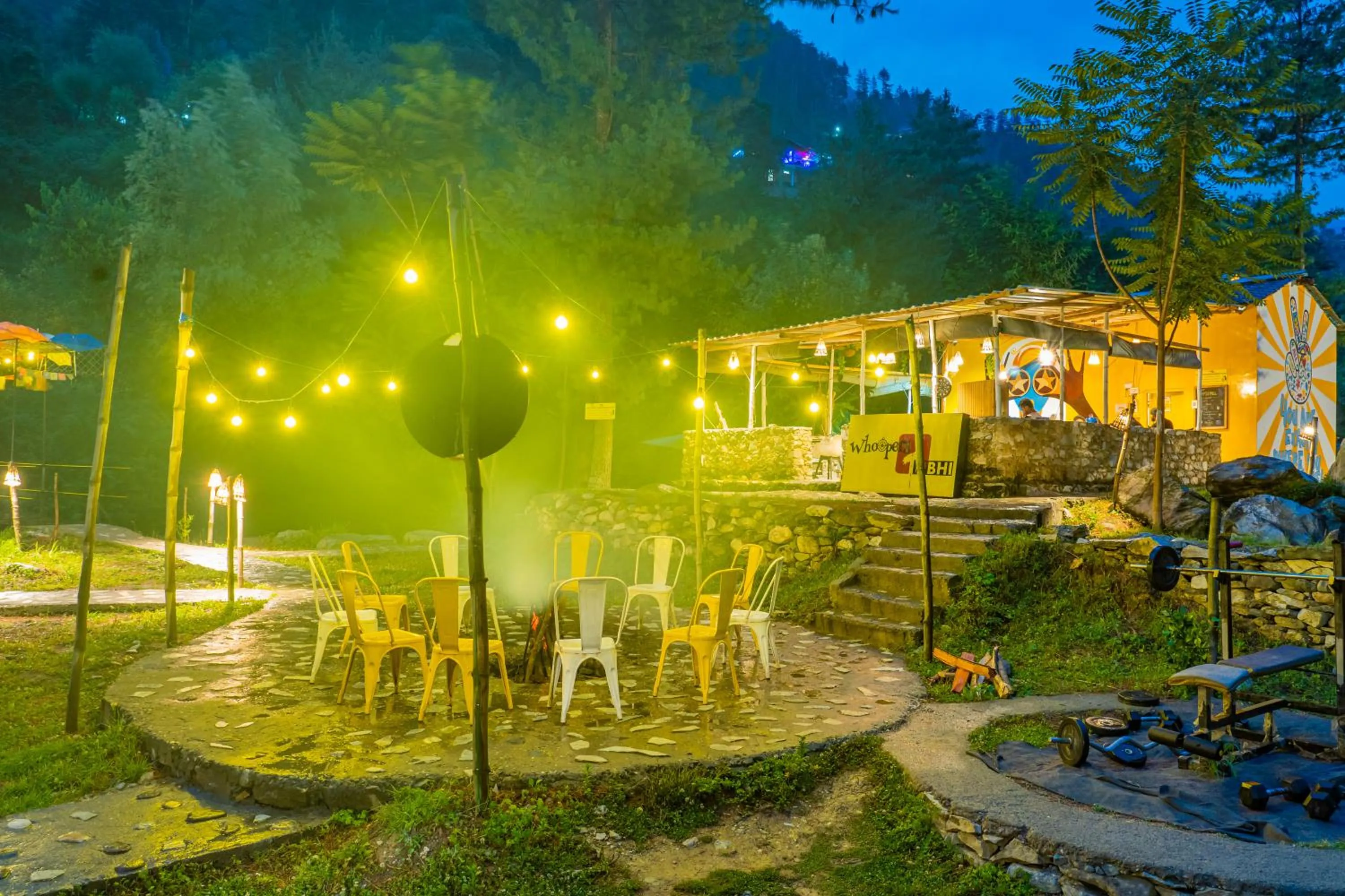 flat iron in Whoopers Boutique Resort Jibhi