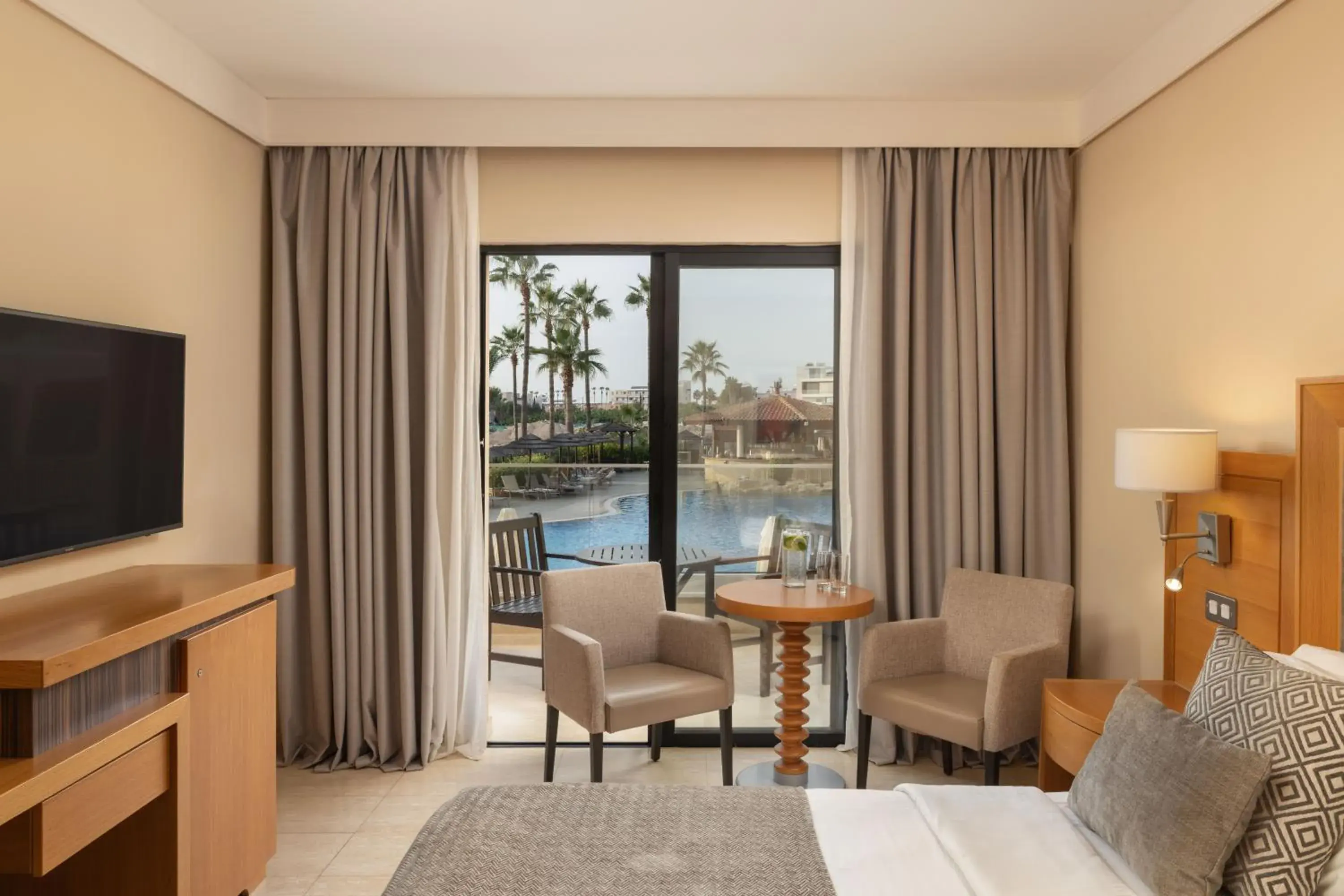 Bed in Atlantica Golden Beach Hotel - Adults Only Bed in Atlantica Golden Beach Hotel - Adults Only