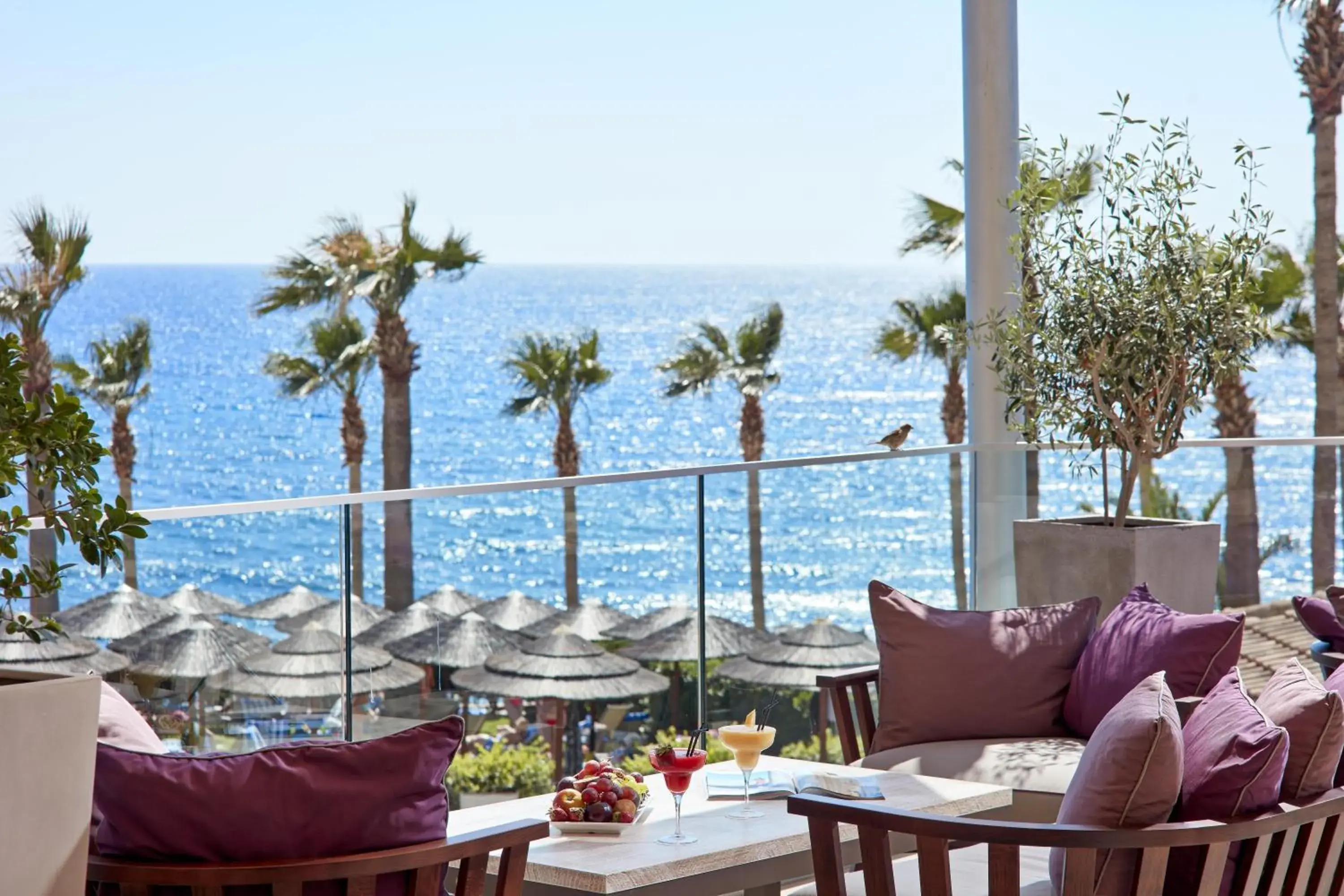 Lounge or bar in Atlantica Golden Beach Hotel - Adults Only Lounge or bar in Atlantica Golden Beach Hotel - Adults Only