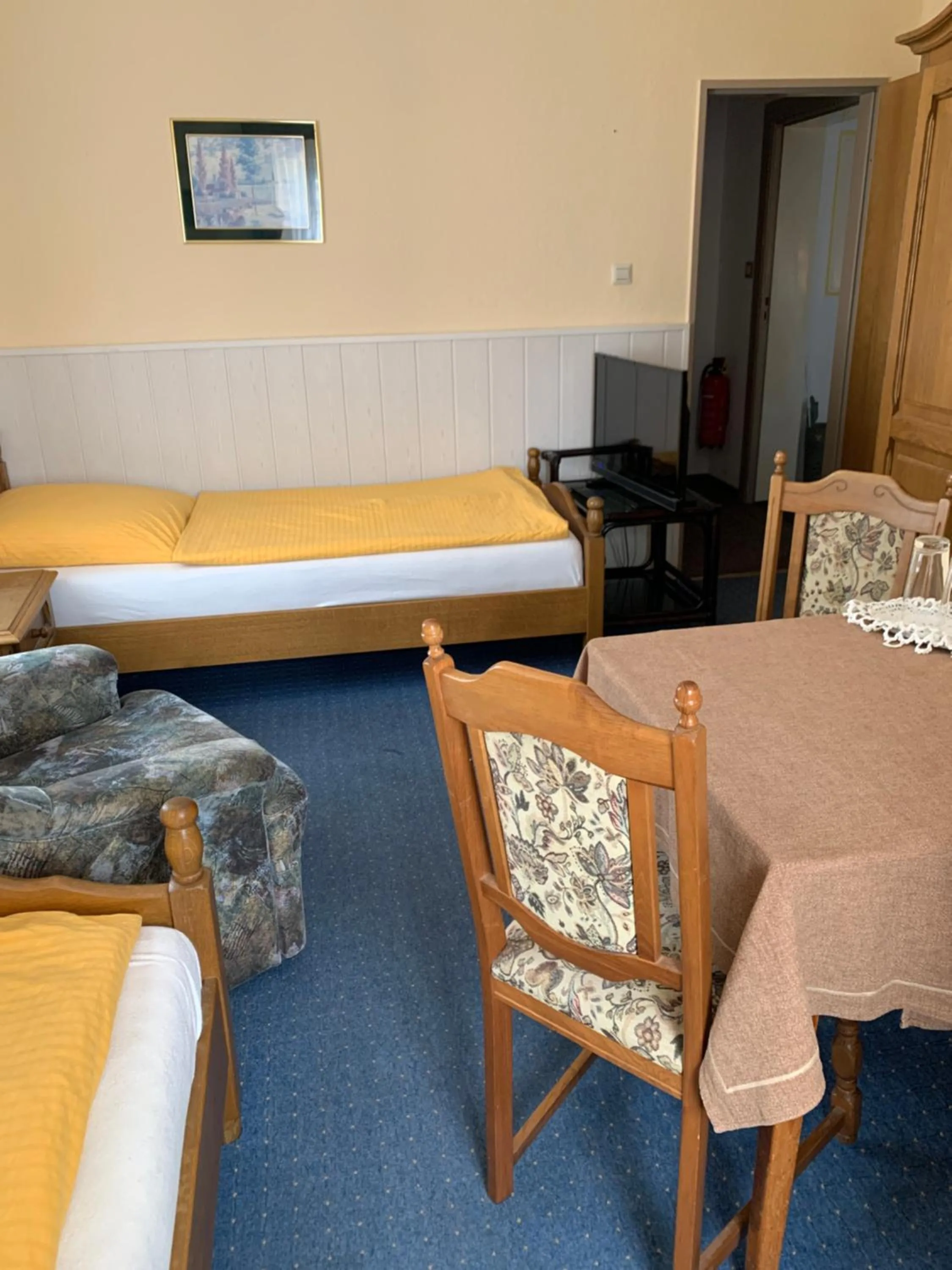 Bed in Landhotel Waldschänke