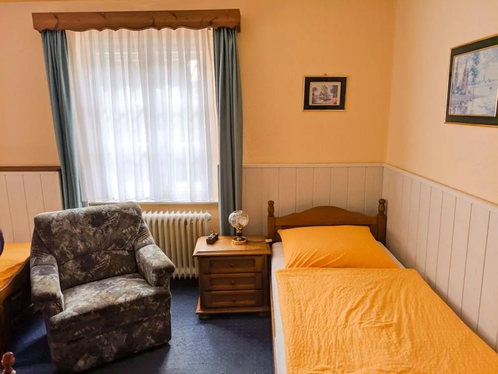 Bed in Landhotel Waldschänke