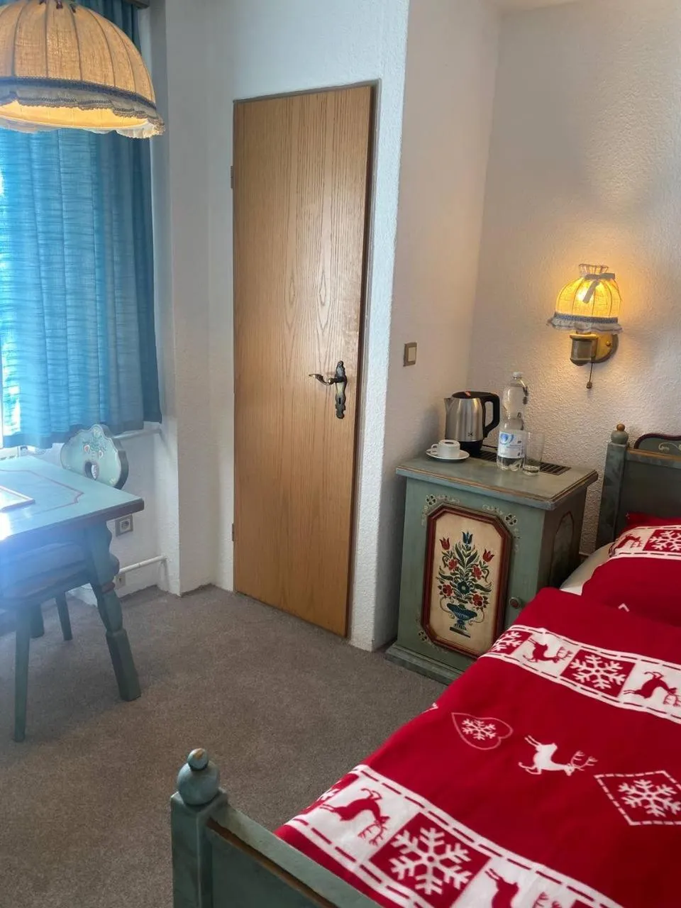 Bed in Landhotel Waldschänke