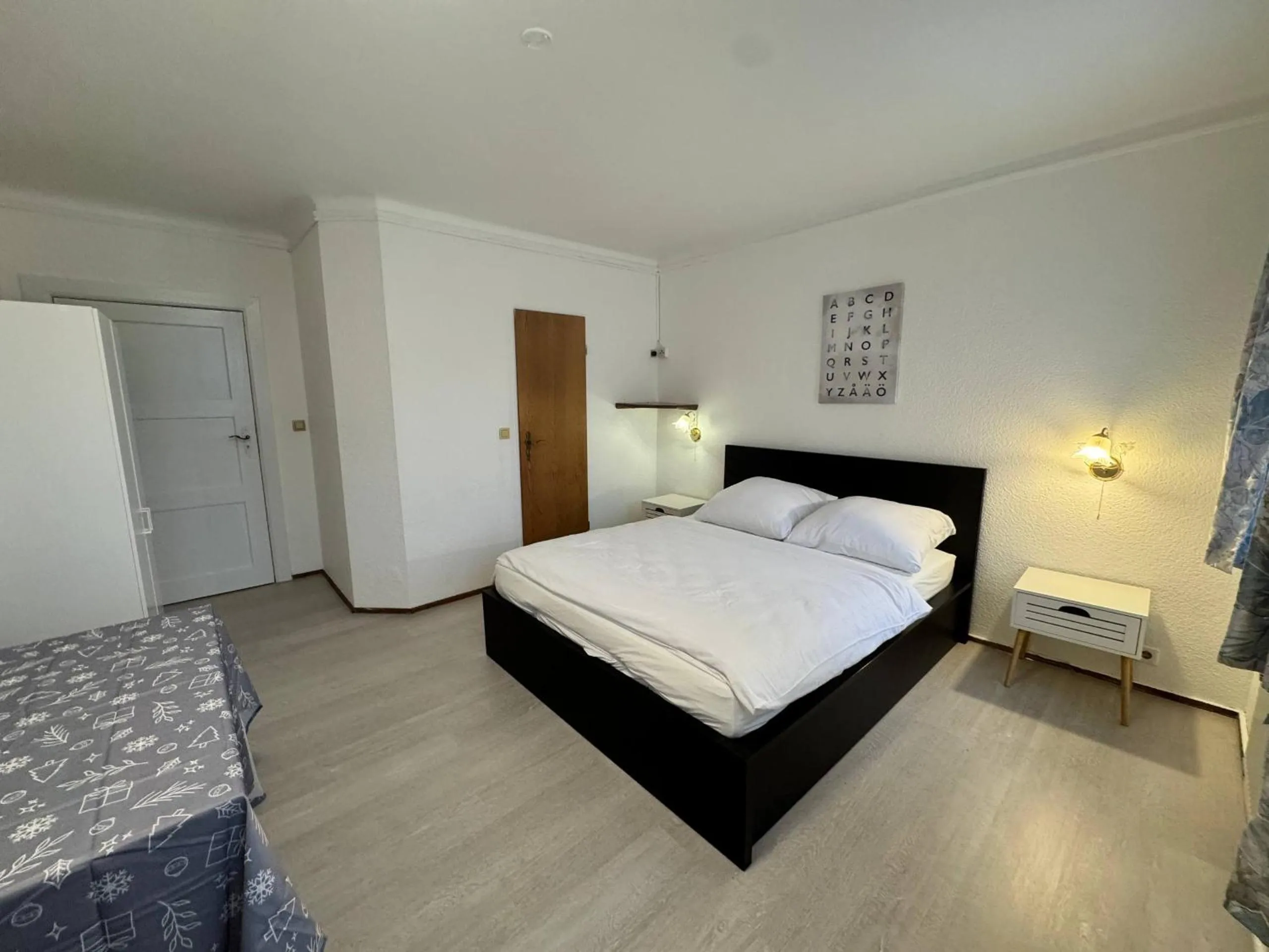 Bed in Landhotel Waldschänke