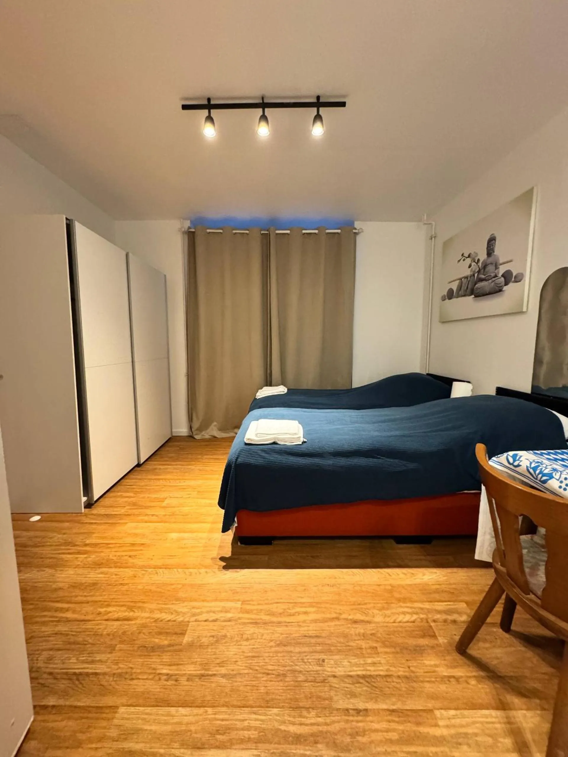 Bed in Landhotel Waldschänke