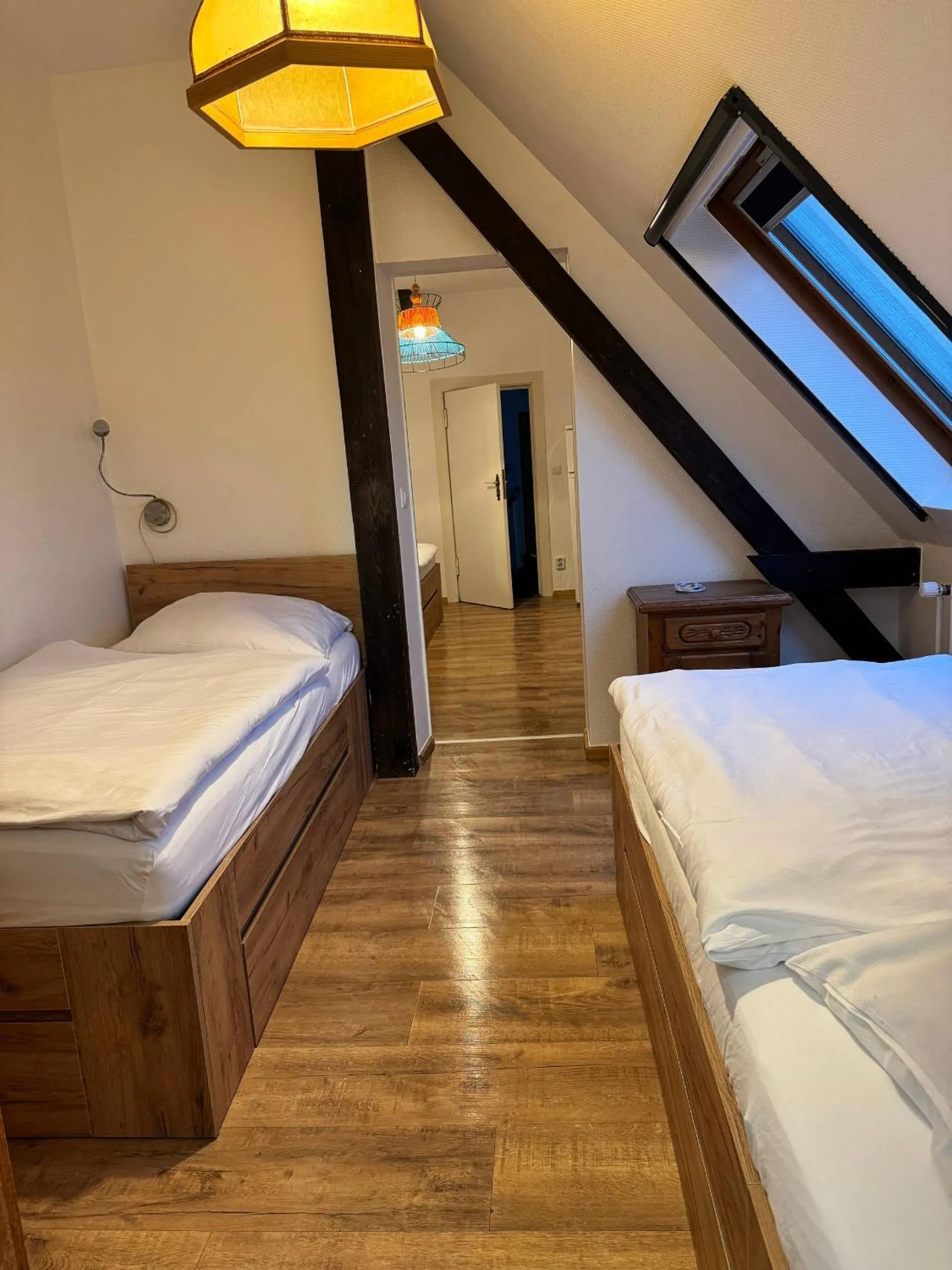 Bed in Landhotel Waldschänke