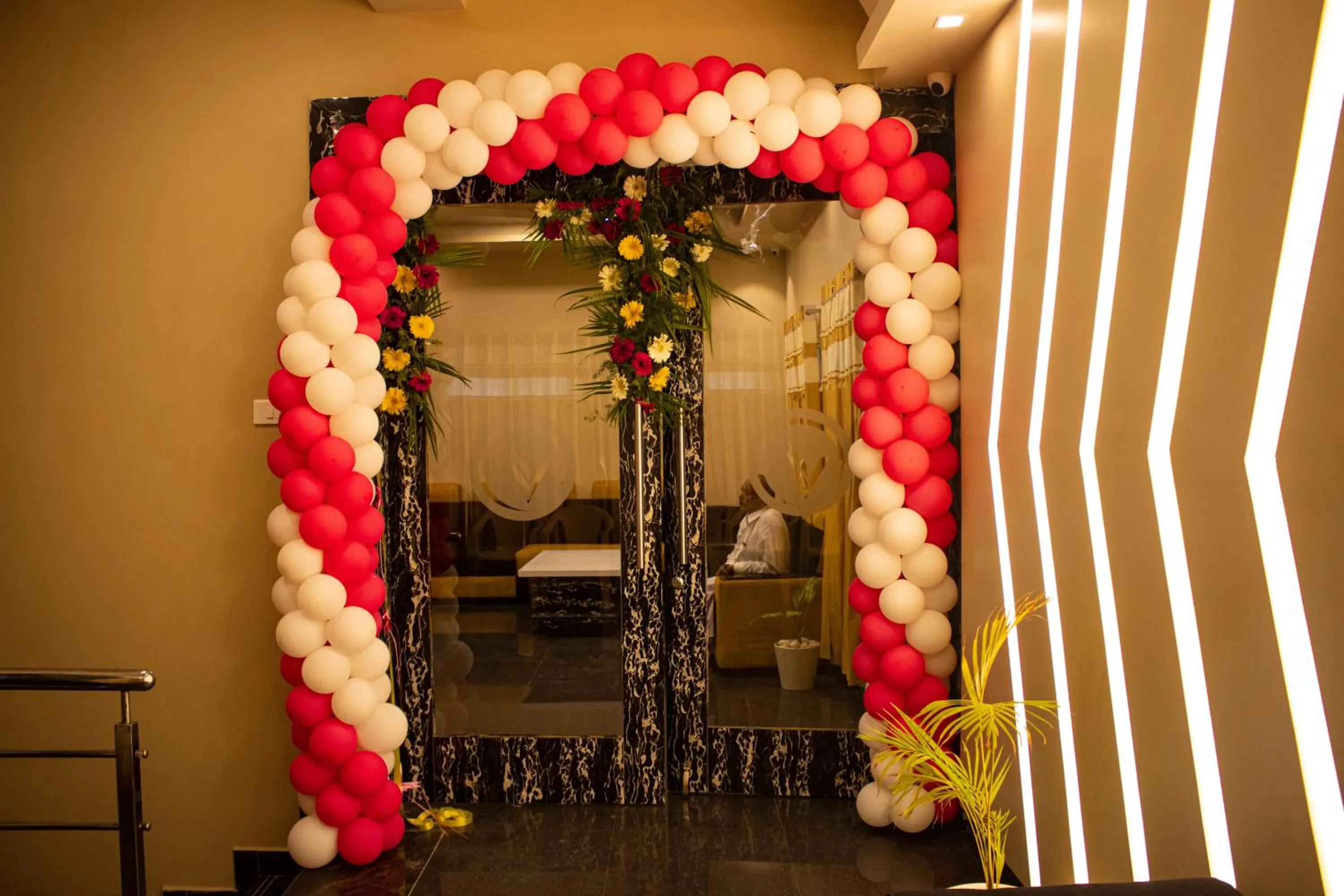 Facade/entrance in Faiz Residency