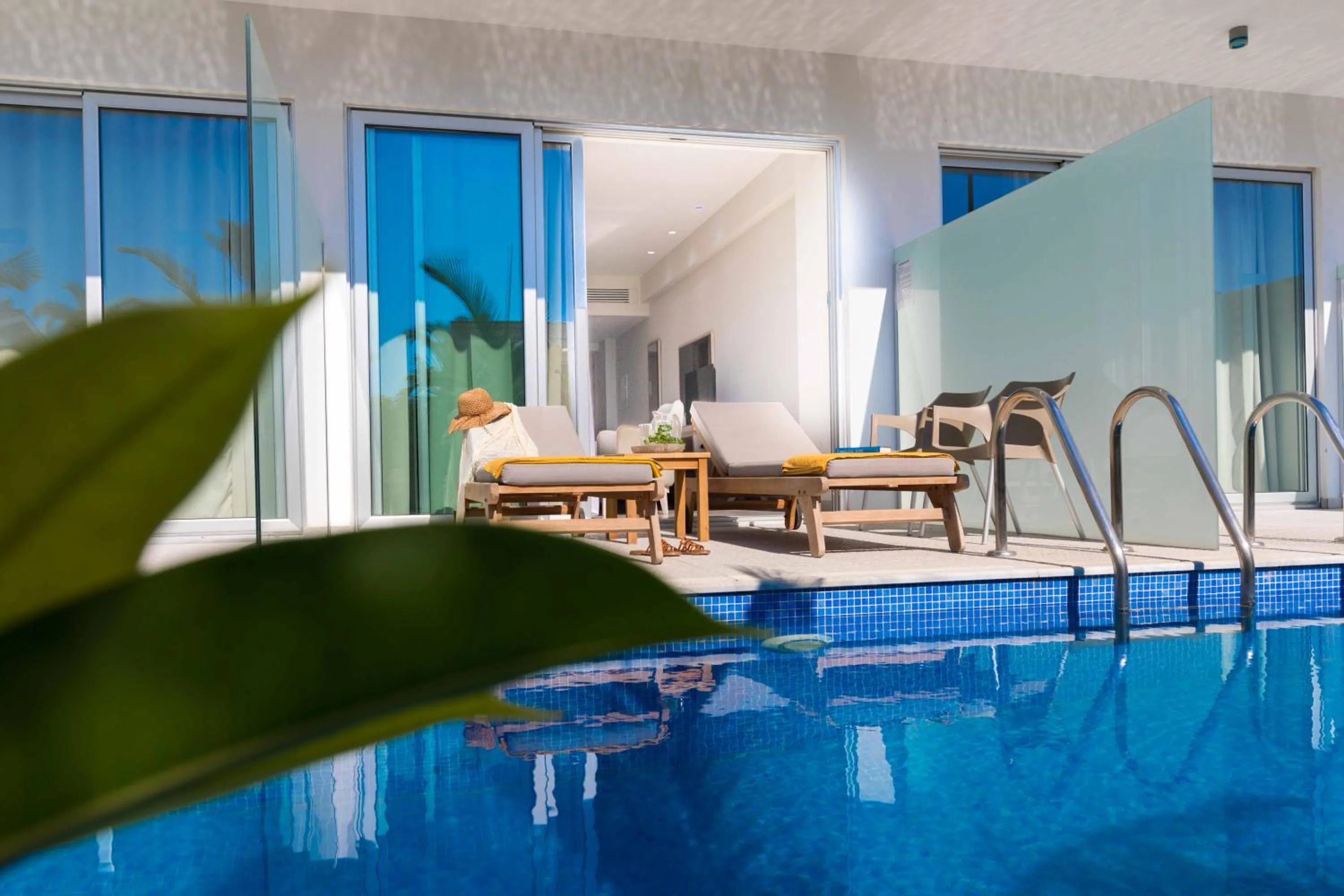 Balcony/Terrace in Tasia Maris Beach Hotel - Adults Only