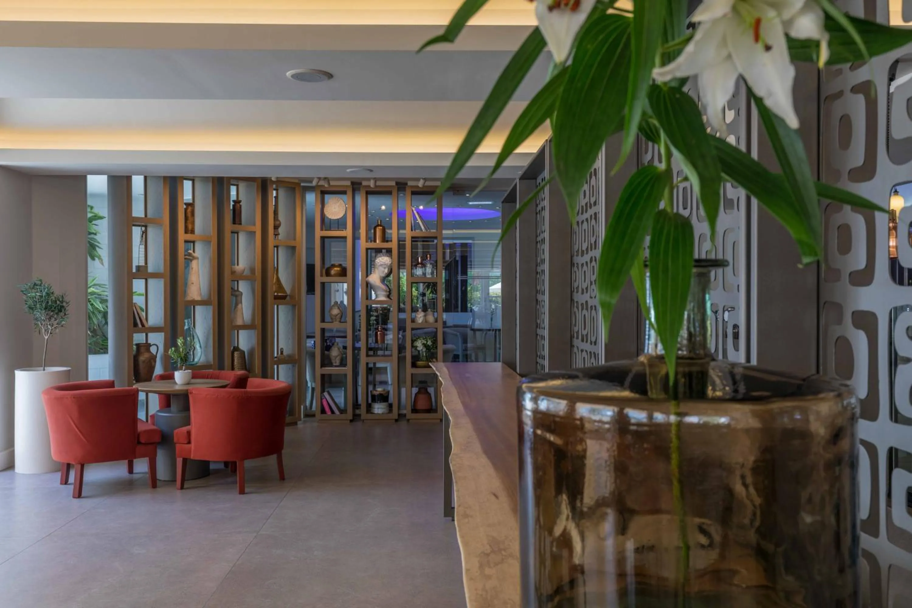 Lounge or bar in Tasia Maris Beach Hotel - Adults Only