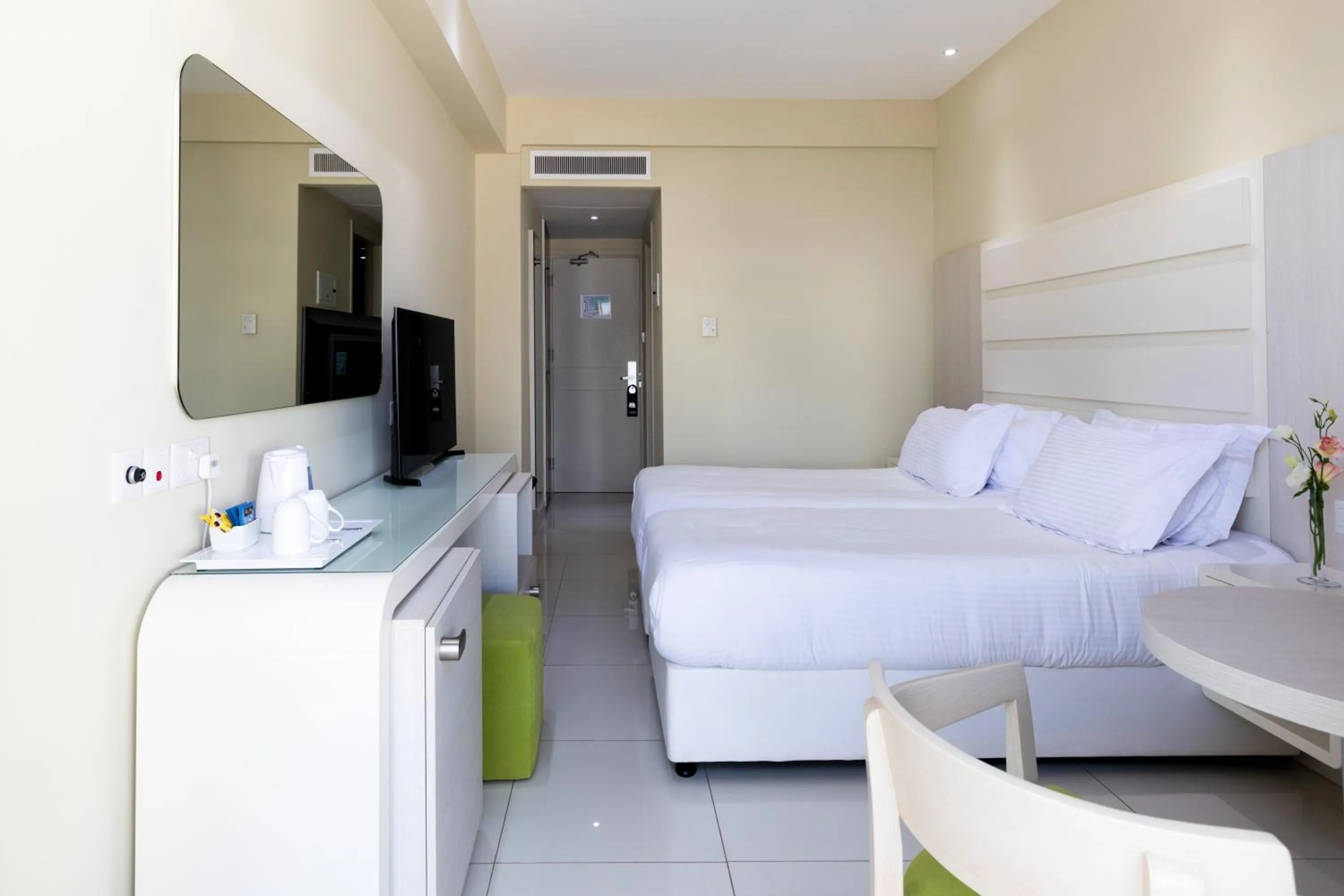 Bed in Tasia Maris Beach Hotel - Adults Only