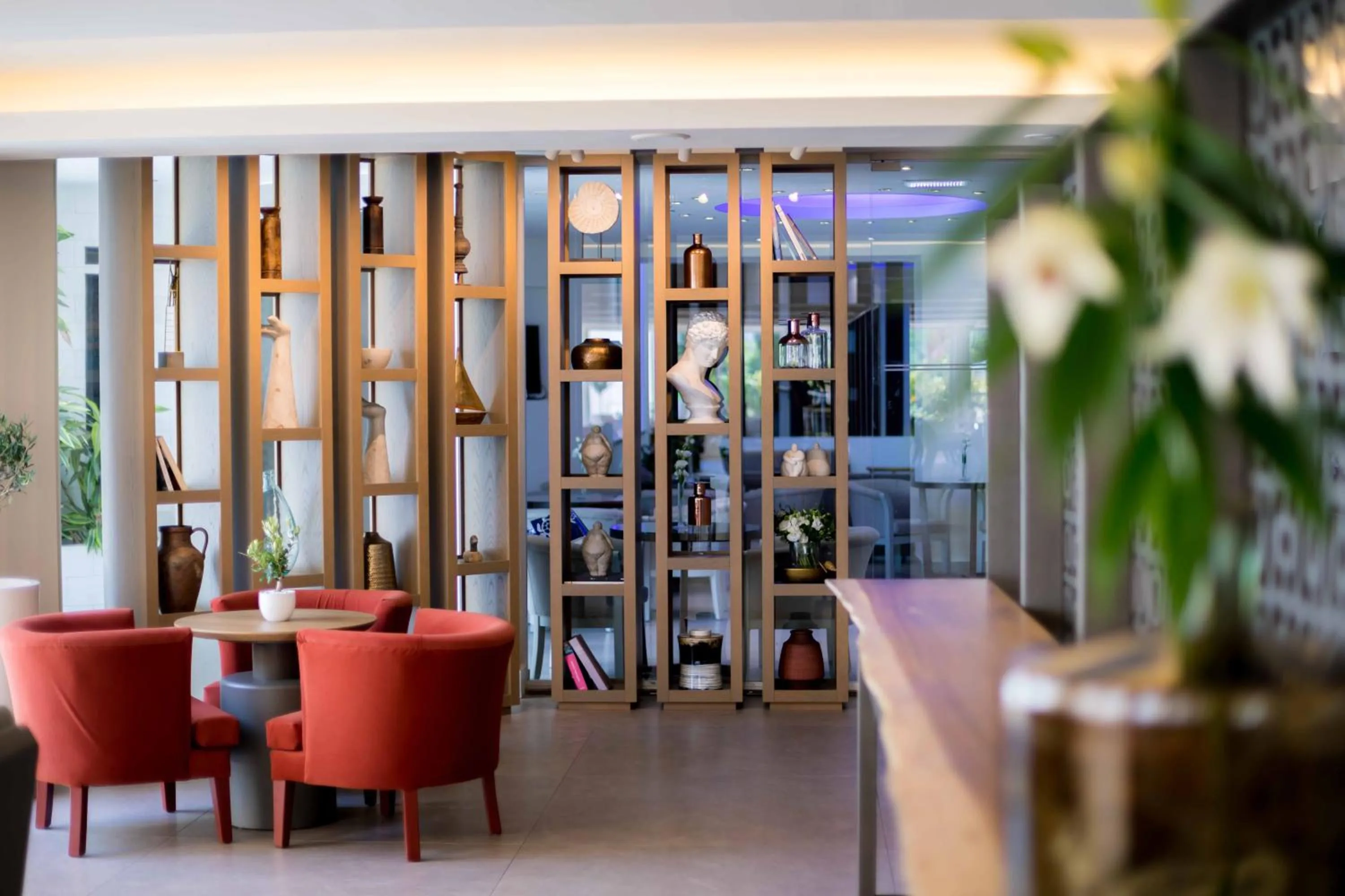 Lounge or bar in Tasia Maris Beach Hotel - Adults Only