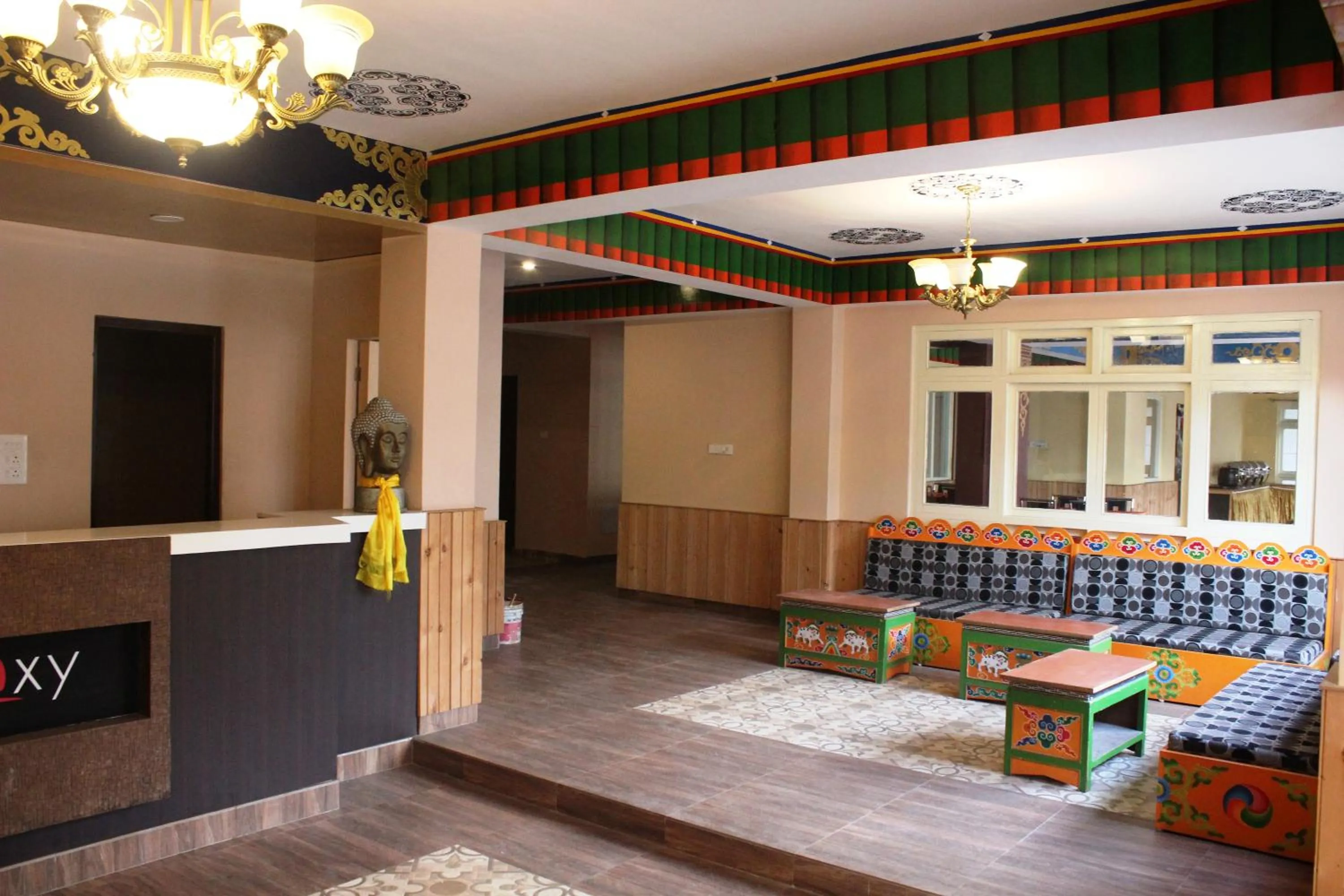 Lobby or reception in Le Coxy Resort Lachung