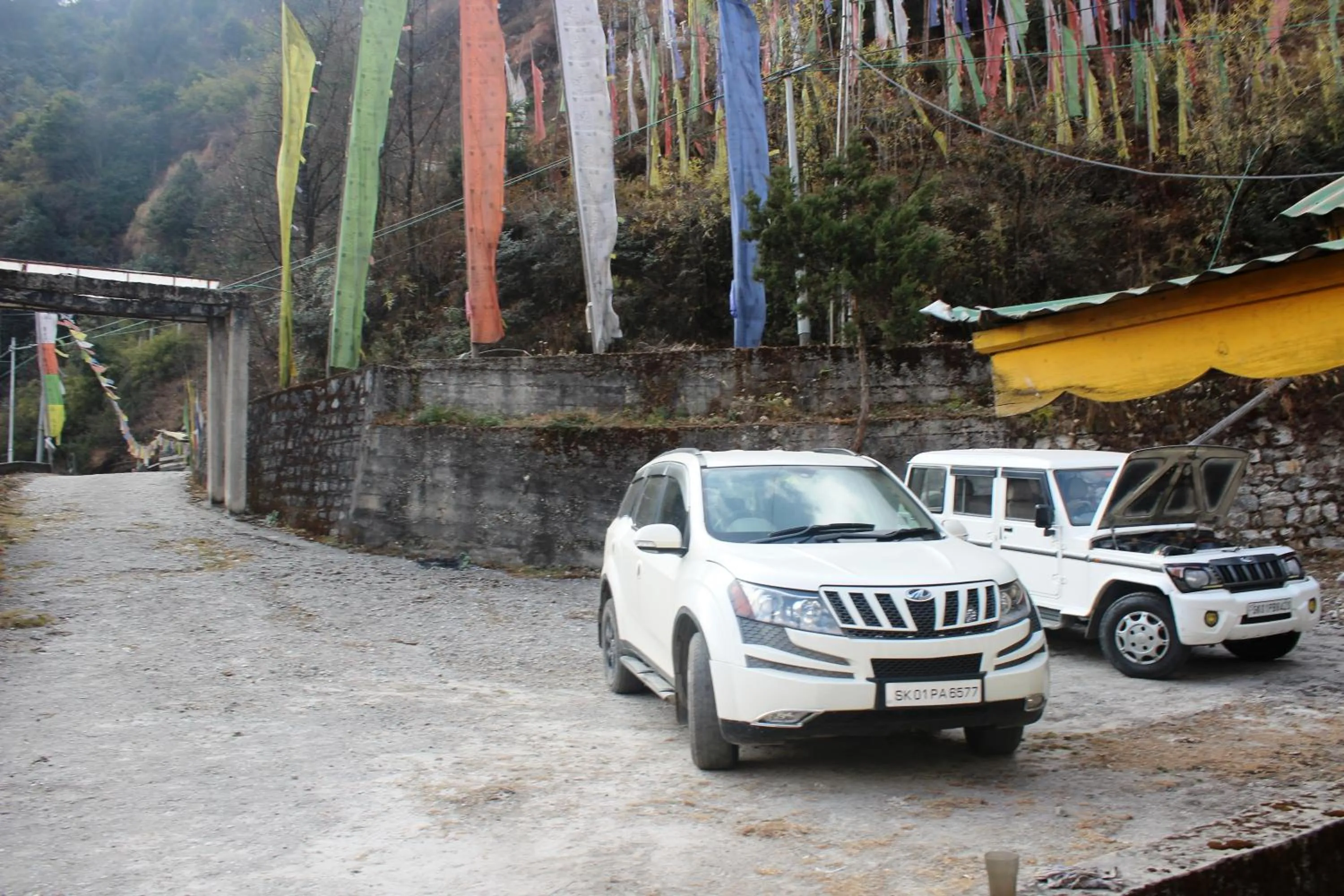 Property building in Le Coxy Resort Lachung
