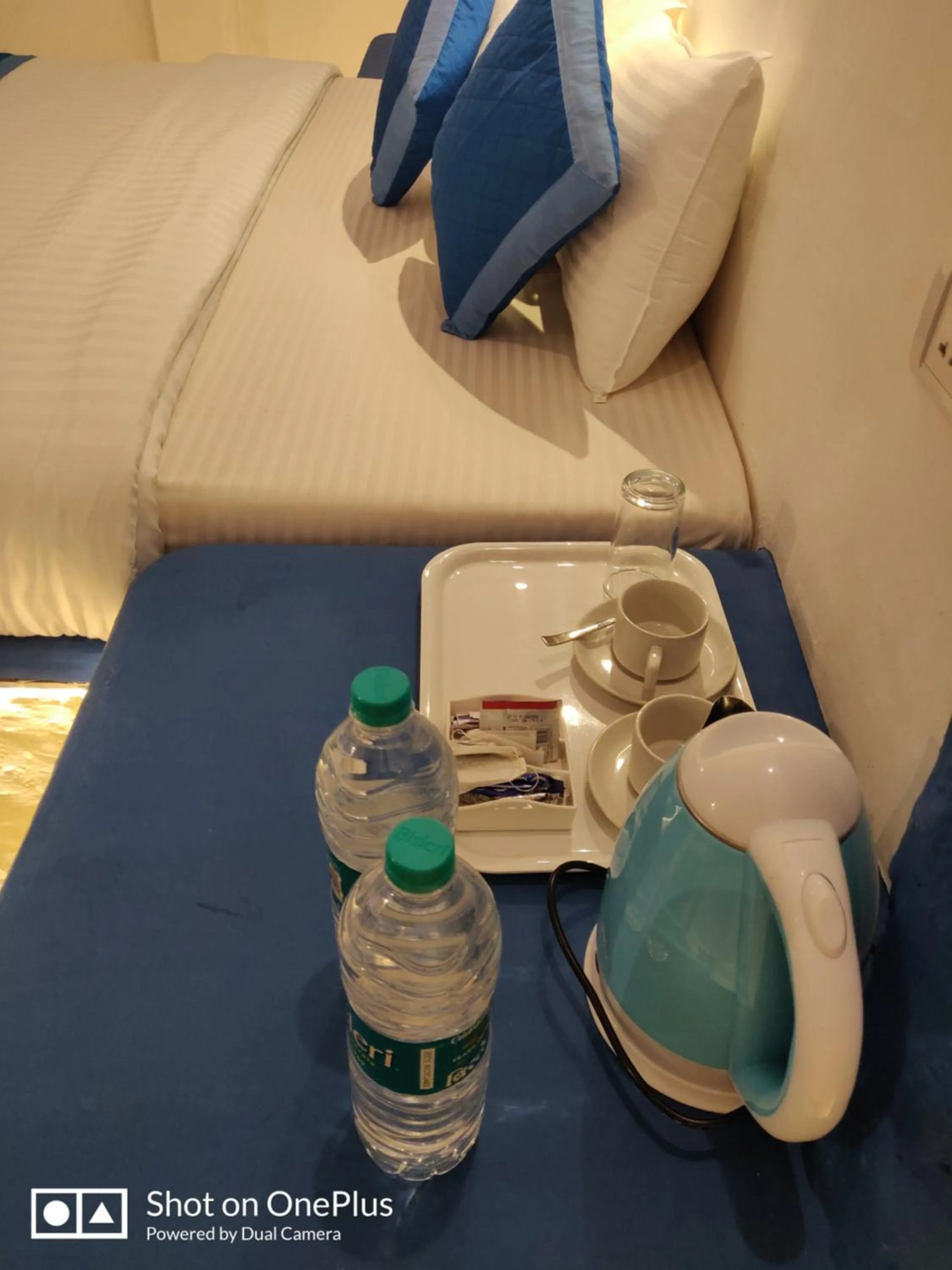 Coffee/tea facilities, Bed in Makarios Boutique Hotel