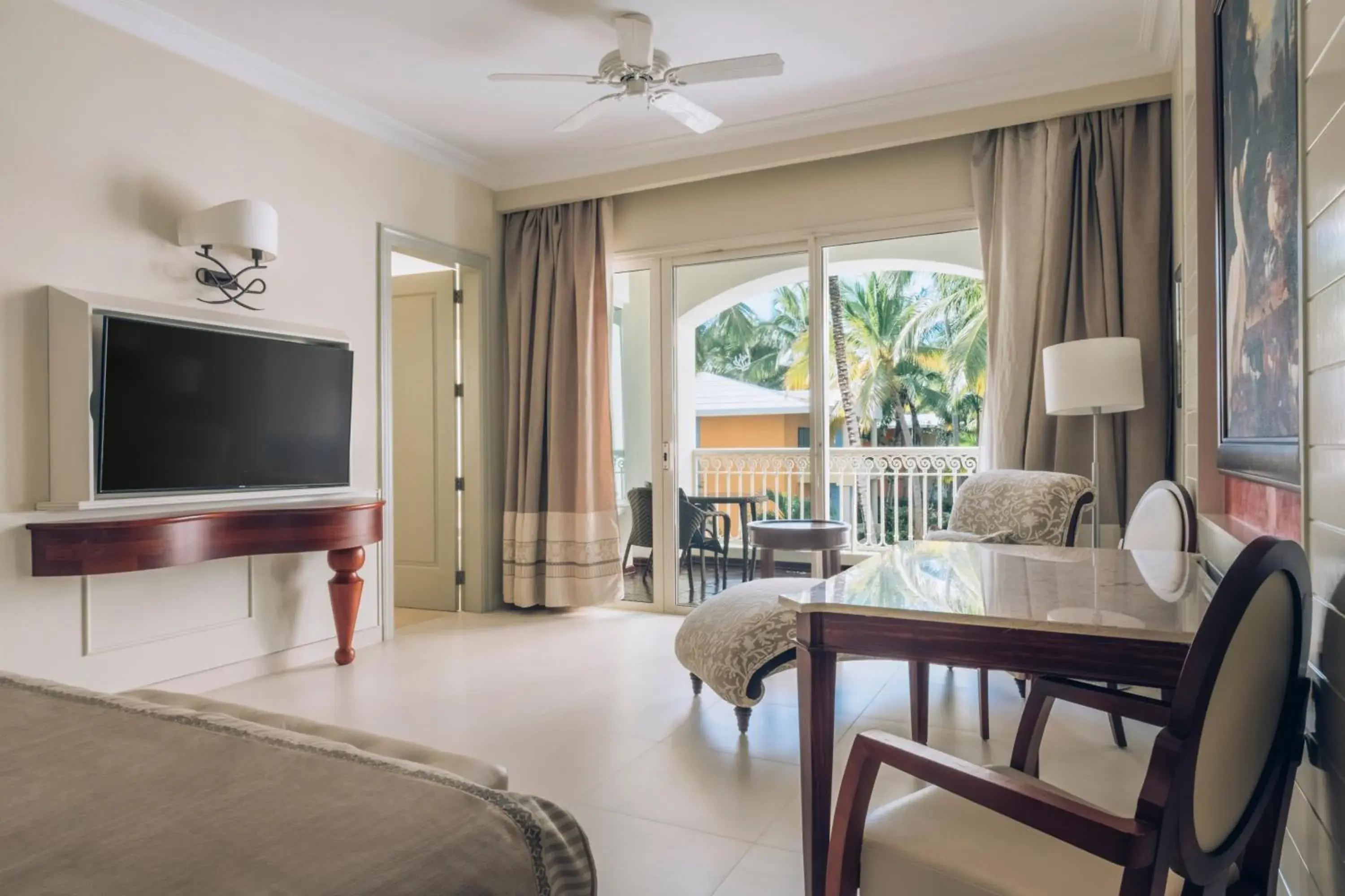 Living room, Bed in JOIA Bavaro by Iberostar - Adults Only All Inclusive Resort Living room, Bed in JOIA Bavaro by Iberostar - Adults Only All Inclusive Resort