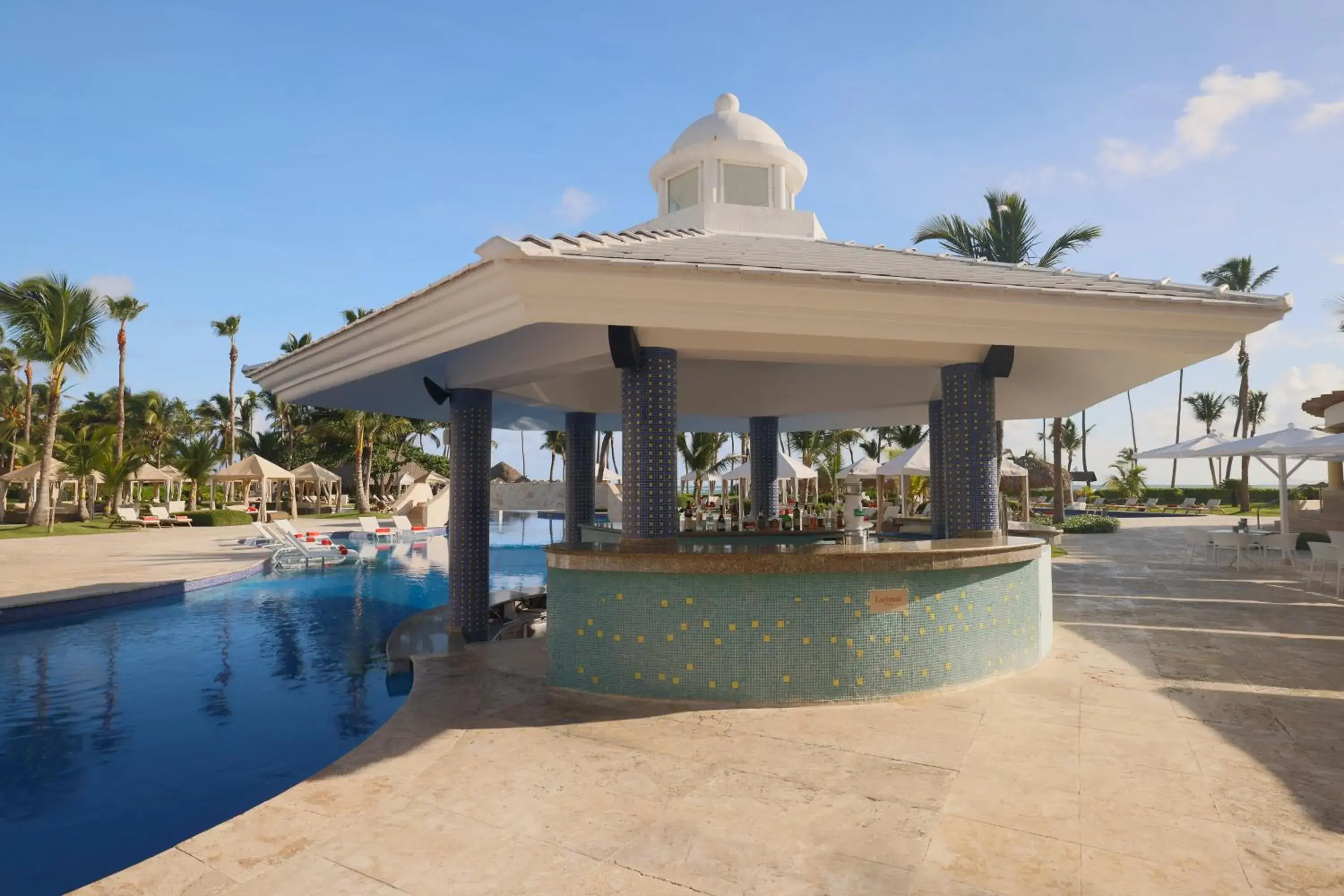 Pool view in JOIA Bavaro by Iberostar - Adults Only All Inclusive Resort Pool view in JOIA Bavaro by Iberostar - Adults Only All Inclusive Resort