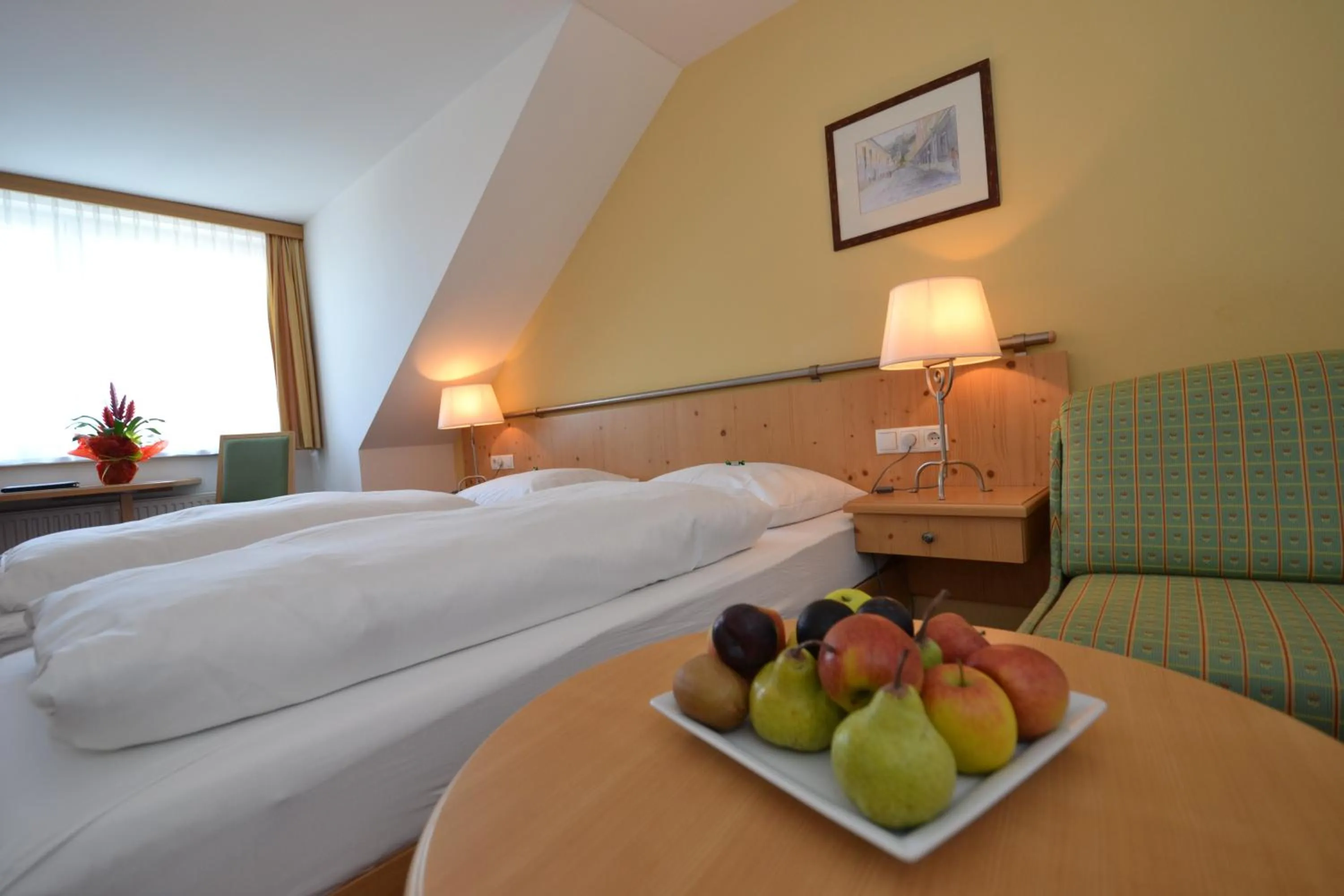 Bed in Hotel Kohlpeter